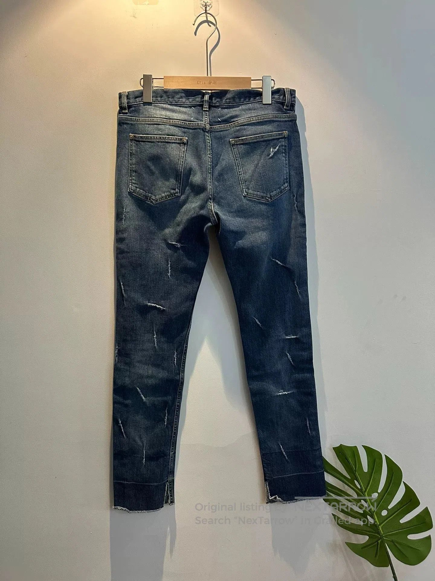 Maison Margiela maison margiela distressed denim pants size 33. Size US 33 - 2 Thumbnail