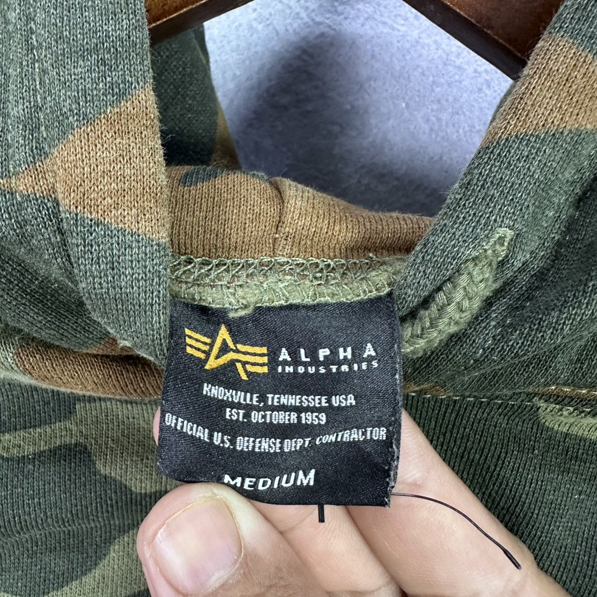 Alpha Industries Alpha Industries Camouflage Hoodie Size US M / EU 48-50 / 2 - 4 Thumbnail