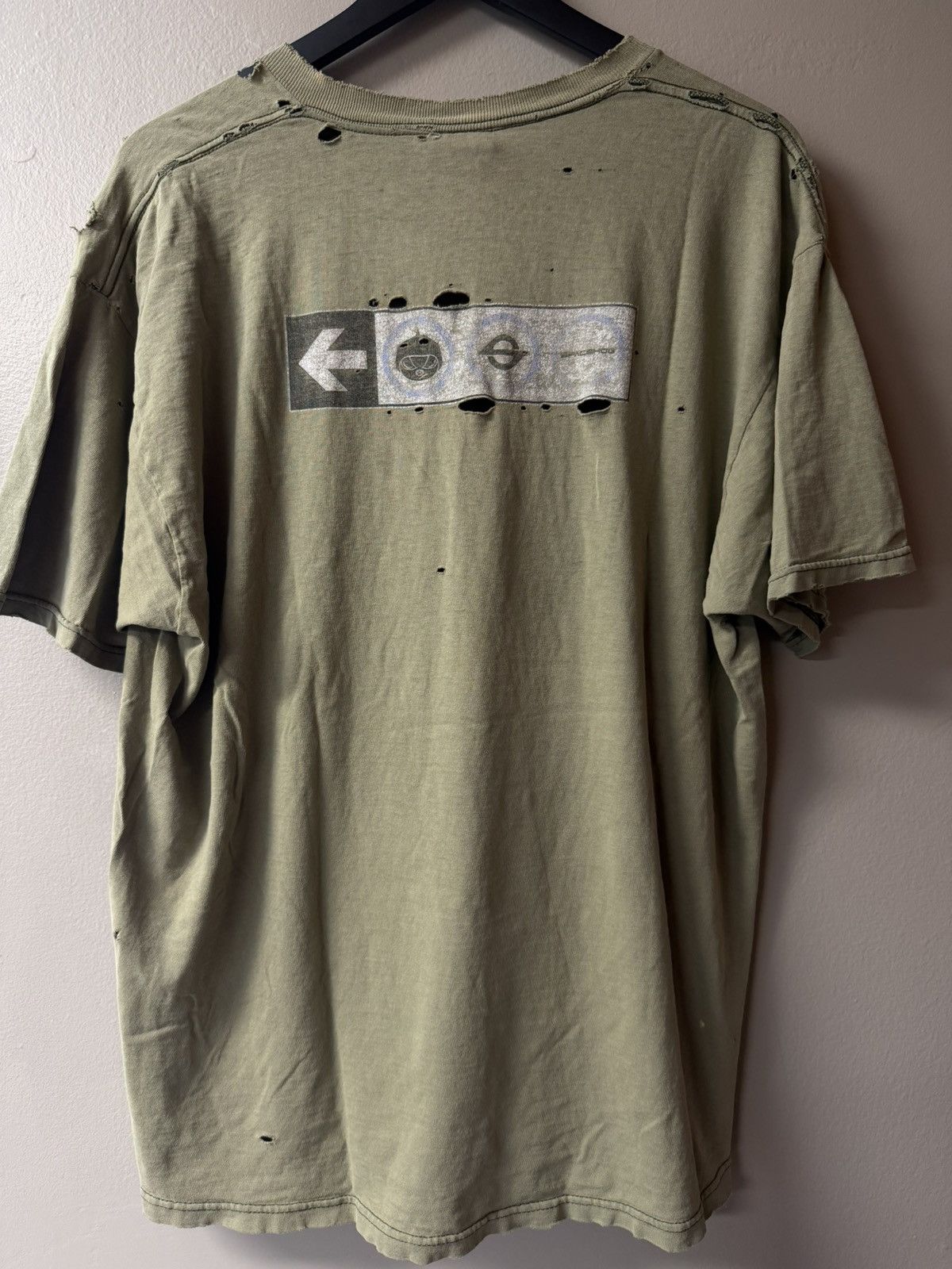 Other Vintage 90s Faded & Thrashed Space Hog Skate Tee Sz XL Size US XL / EU 56 / 4 - 4 Thumbnail