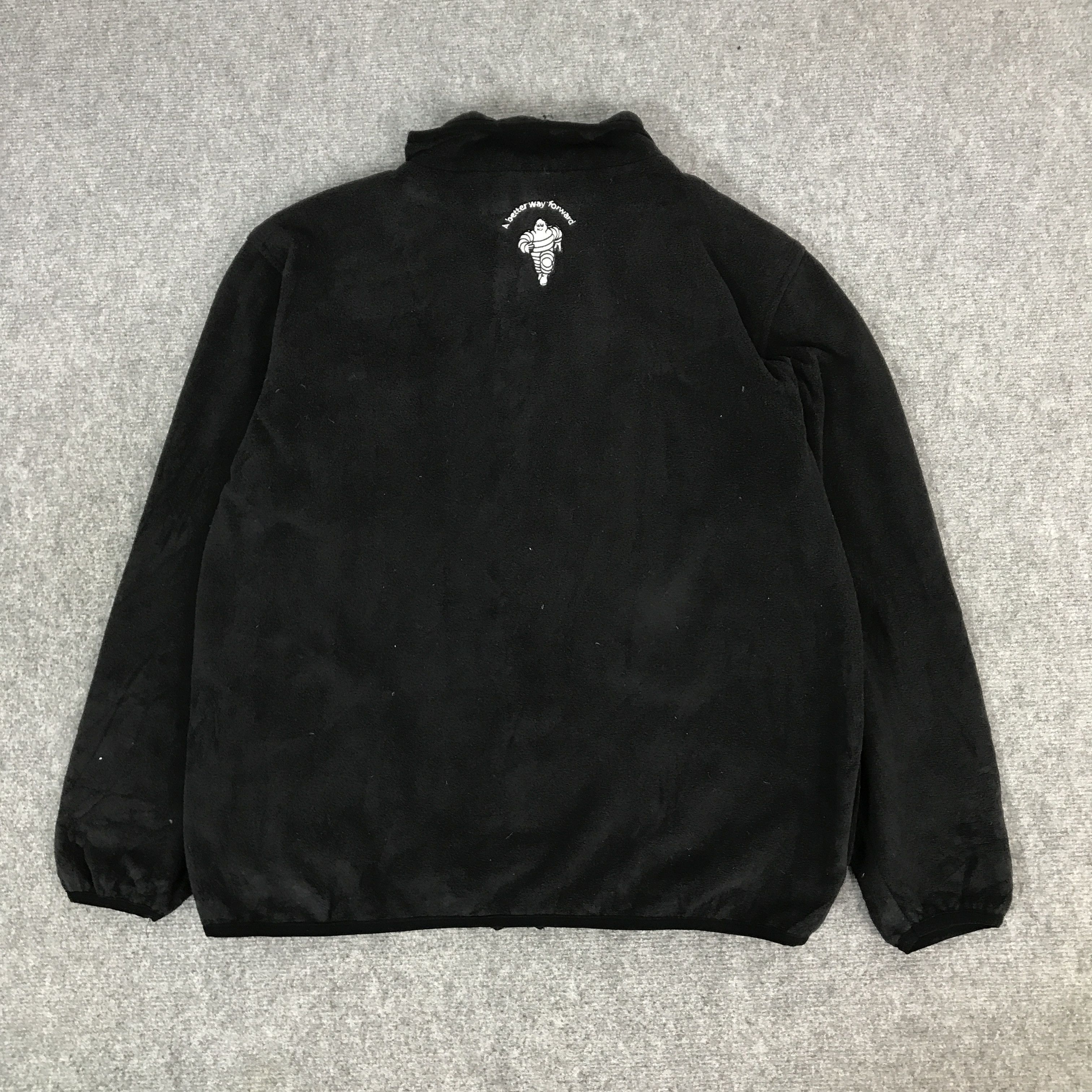 Japanese Brand MICHELIN FLEECE TYRE BRAND JACKET Size US L / EU 52-54 / 3 - 3 Thumbnail