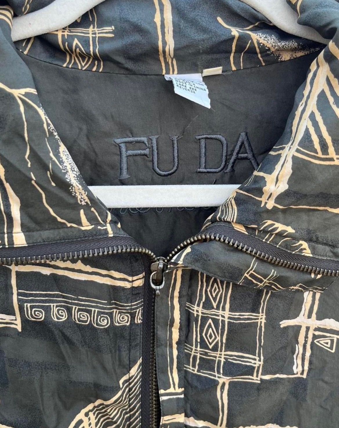 Other Vintage Fu Da International 100% Silk Bomber Jacket Size US L / EU 52-54 / 3 - 6 Thumbnail