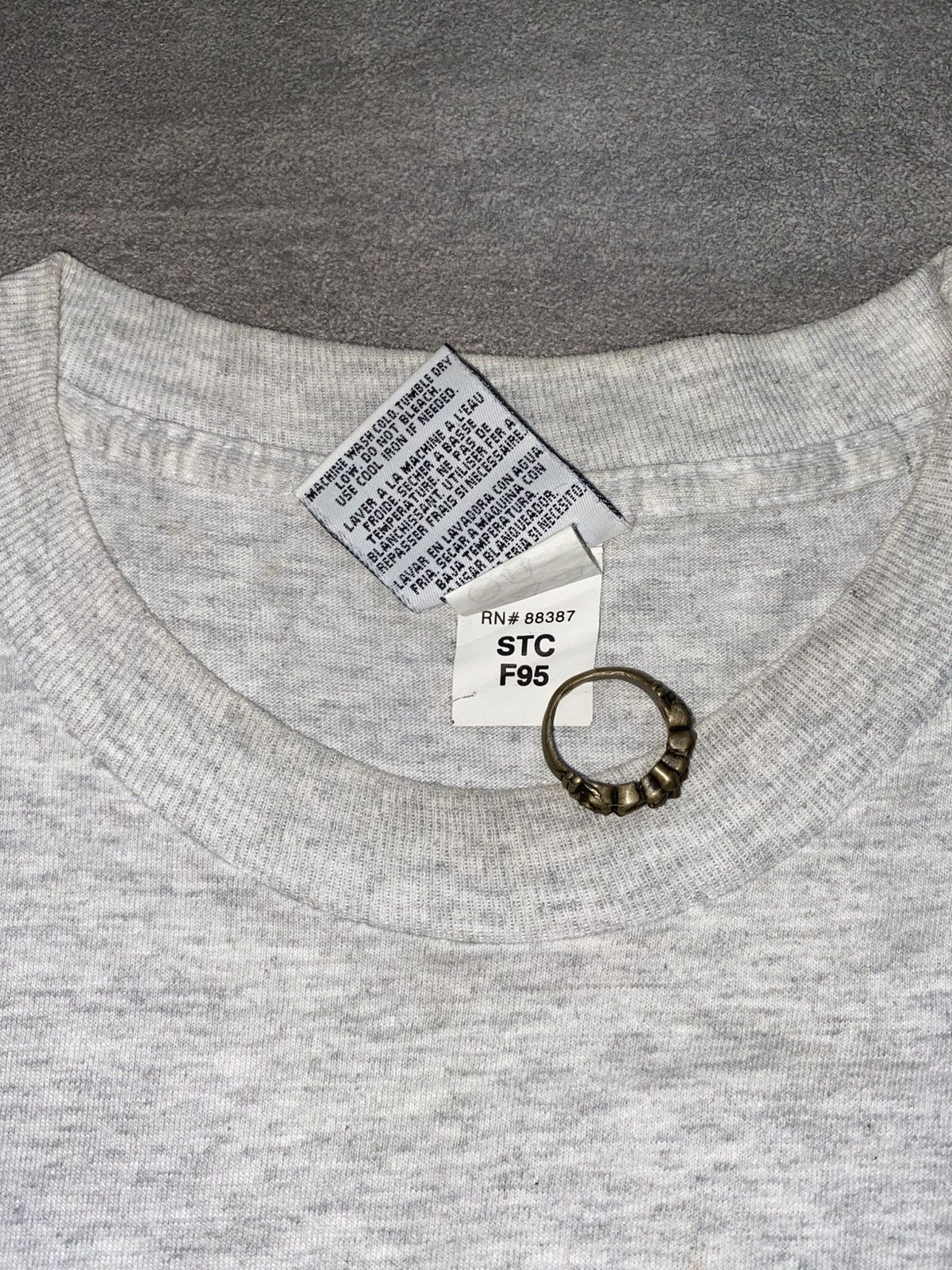 Adidas × Vintage 90’s Adidas Vintage Tees Big Logo Second Vintage Rare Item Size US XL / EU 56 / 4 - 6 Thumbnail