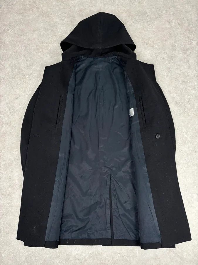 Dior 2010s Dior Homme Black Wool Toggle Duffle Coat by Kris Van Assche Size US L / EU 52-54 / 3 - 7 Thumbnail