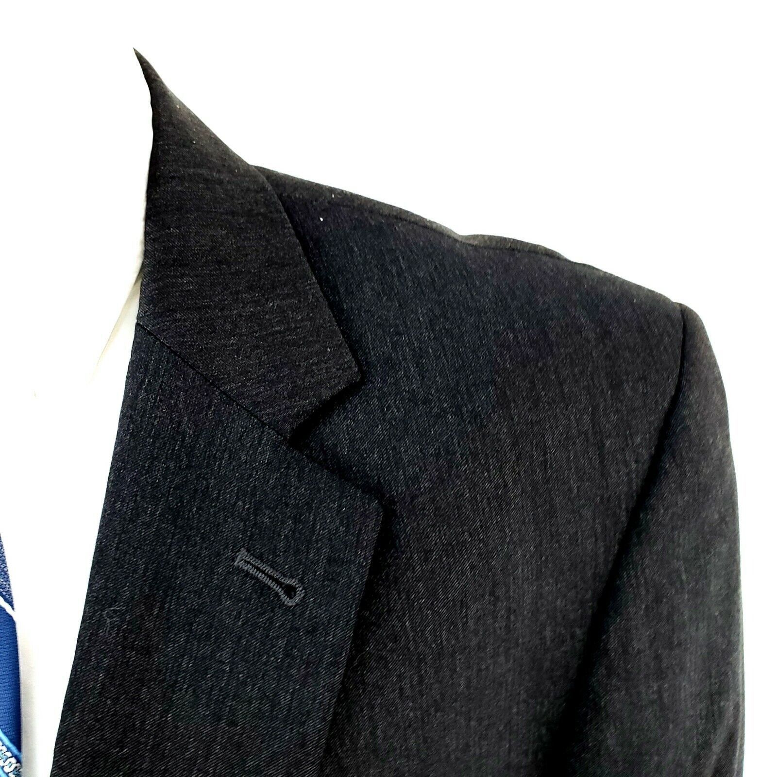 Jos. A. Bank Jos A Bank Signature Wool 2 Button Blazer 42L Gray Sport Coa Size 42L - 2 Thumbnail