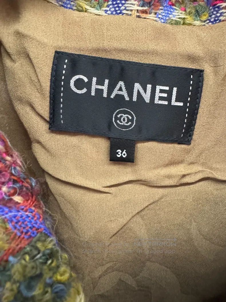 Chanel Chanel 22K Scottish colourful plaid tweed jacket Size XS / US 0-2 / IT 36-38 - 3 Thumbnail