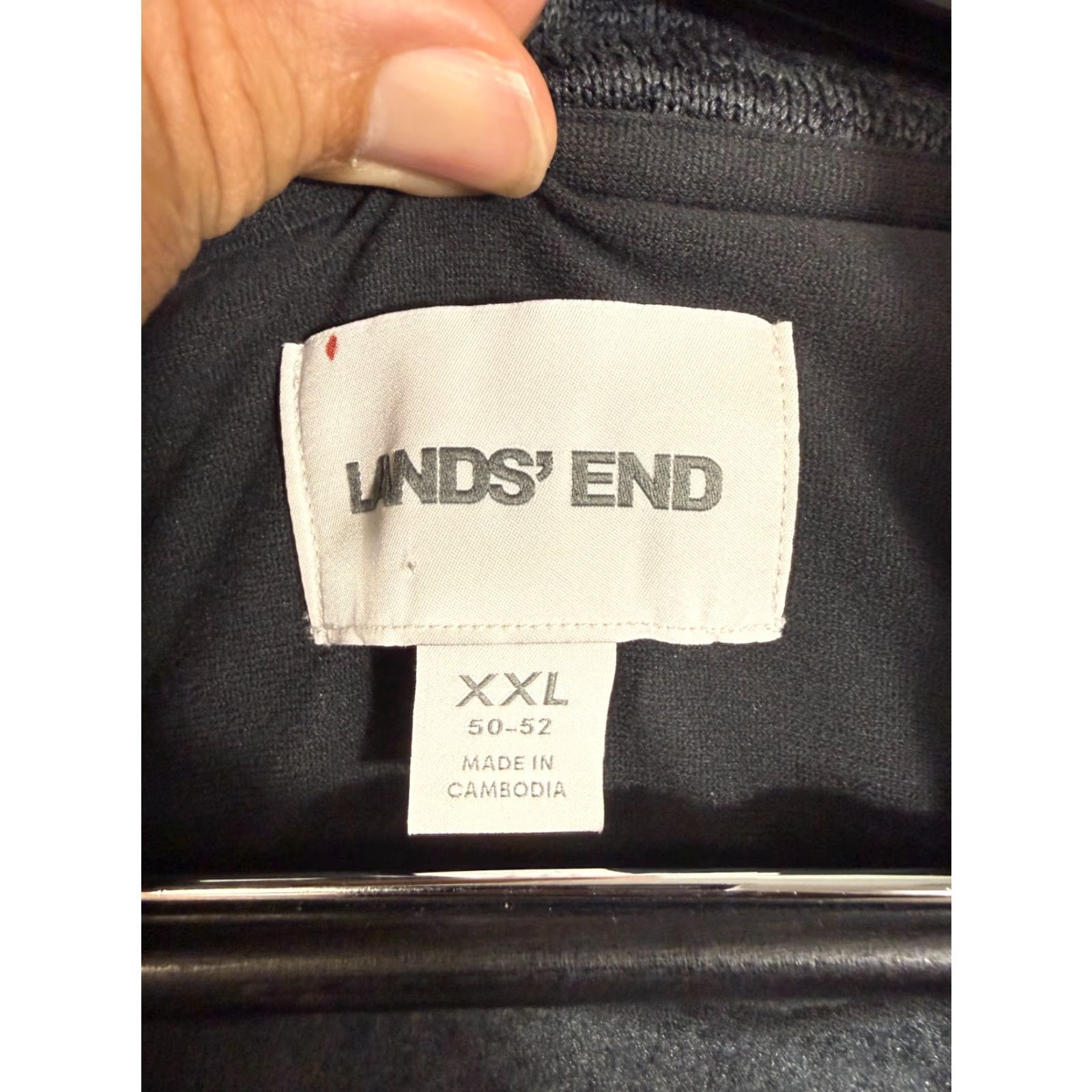 Lands' End Lands' End Sweater Mens 2XL Heather Gray Fleece Snap Mock Neck Pullover shirt Pullover Mens 2XL Gray Black Friday 90s? Size US XXL / EU 58 / 5 - 5 Thumbnail