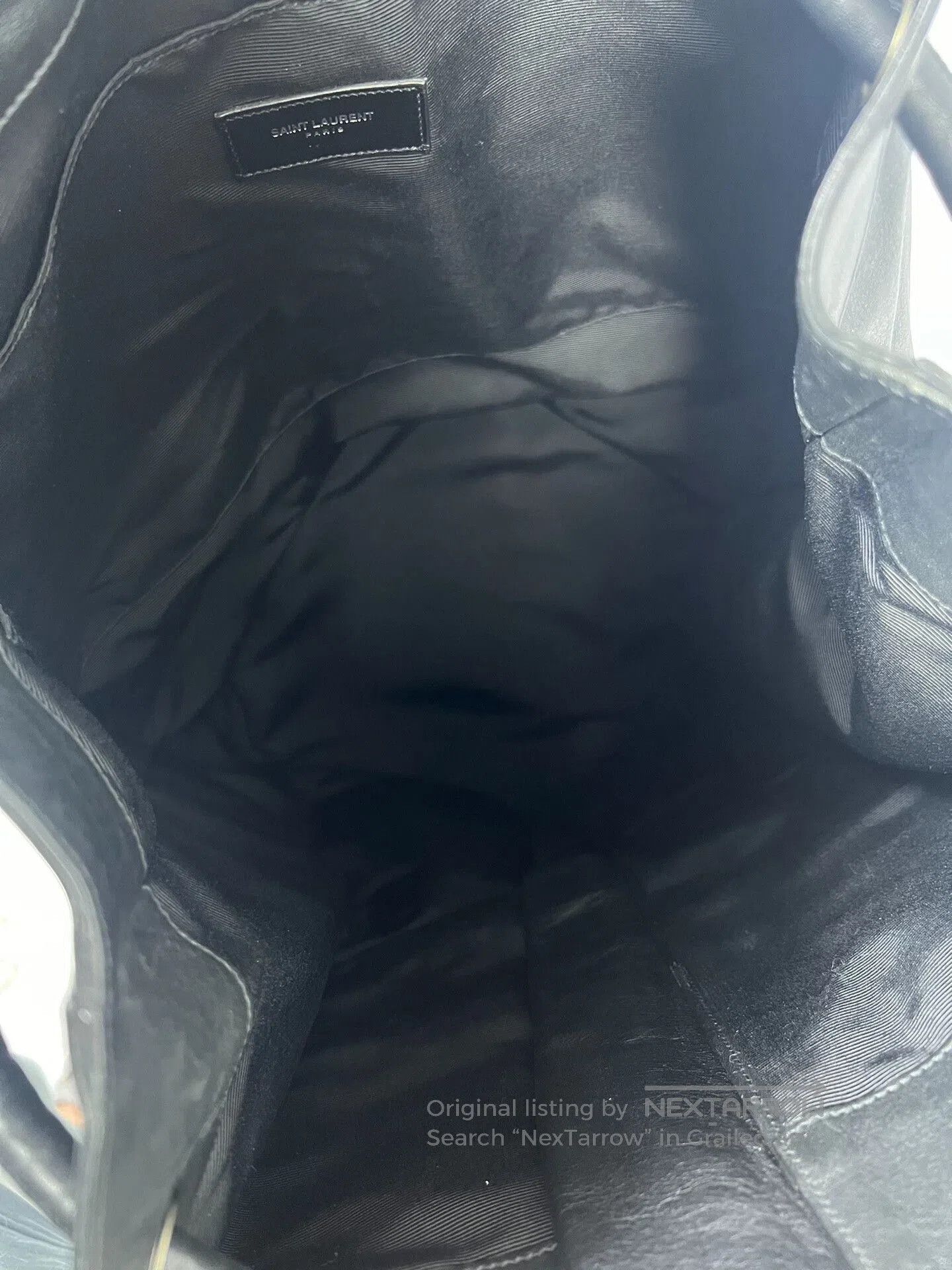 Saint Laurent Paris Saint Laurent Multi-Zipper Bucket Backpack. Size ONE SIZE - 4 Thumbnail