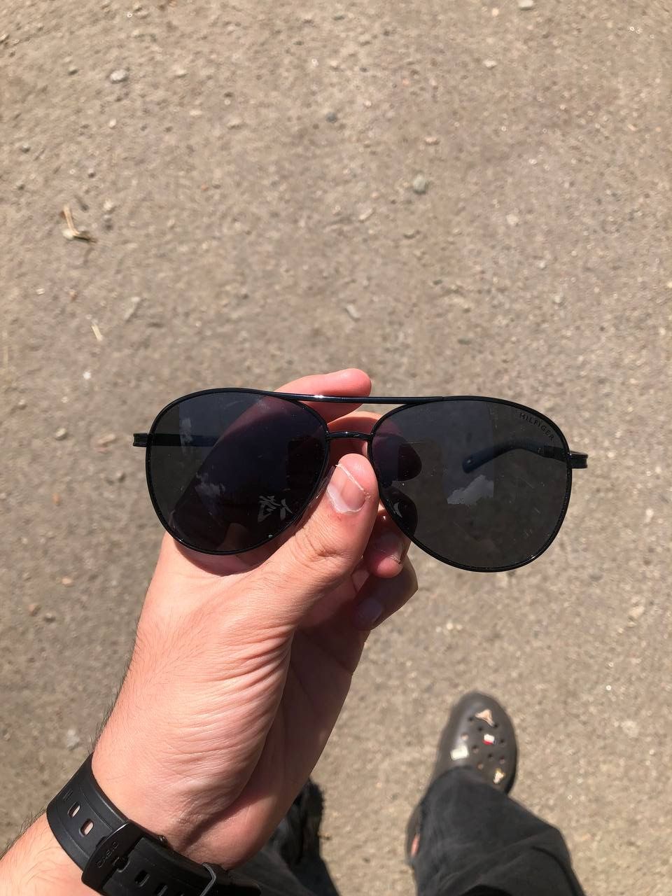 Tommy Hilfiger Vintage Tommy Hilfiger Jeans Casual Glasses Summer Y2K Size ONE SIZE - 3 Thumbnail