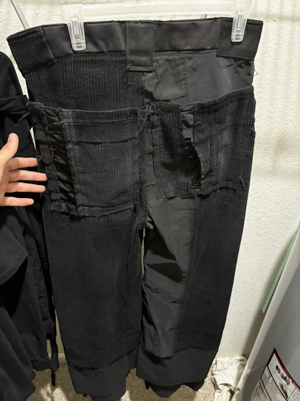 Rick Owens Swampgod Stovel Wide Black Pants Size US 31 - 3 Thumbnail