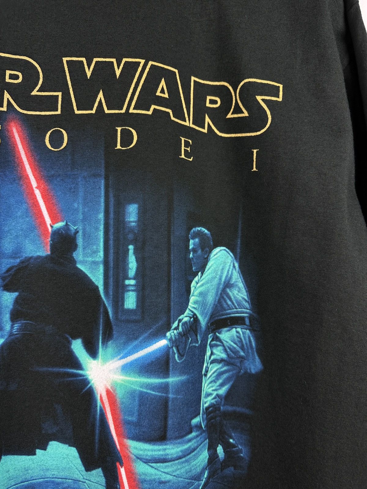 Star Wars × Vintage NWT! Vintage Star Wars Episode 1 Jedi vs Sith Promo T-Shirt Size US XL / EU 56 / 4 - 9 Thumbnail