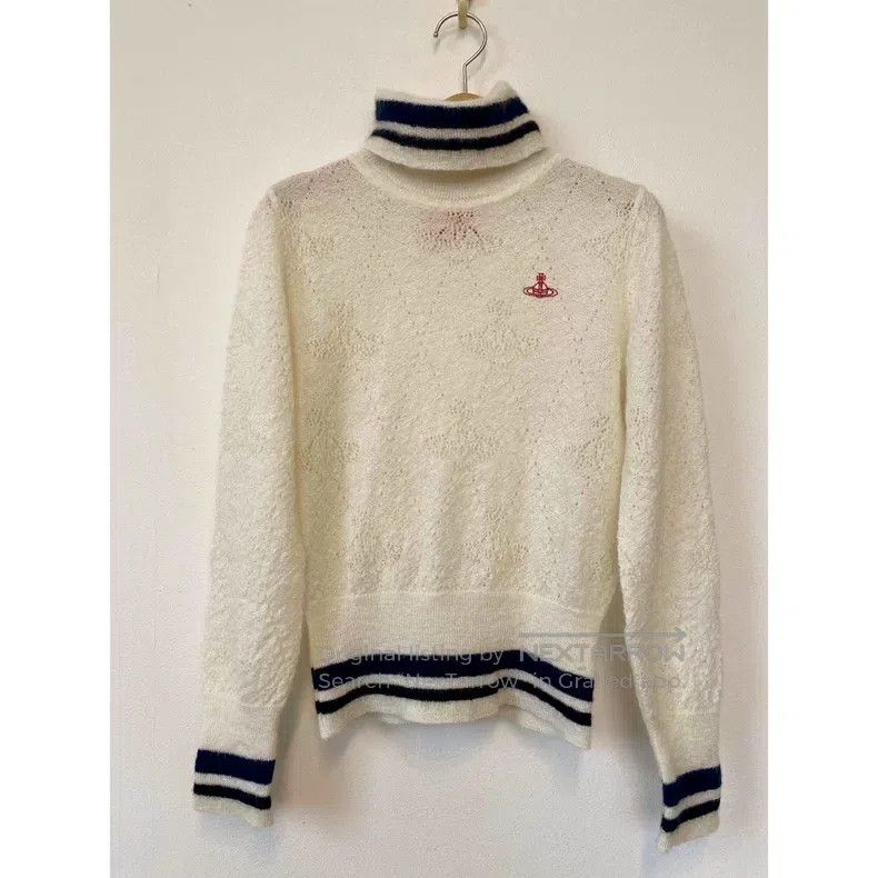 Vivienne Westwood Vivienne Westwood size 00 White Saturn hidden pattern high- Size S / US 4 / IT 40 - 1 Thumbnail