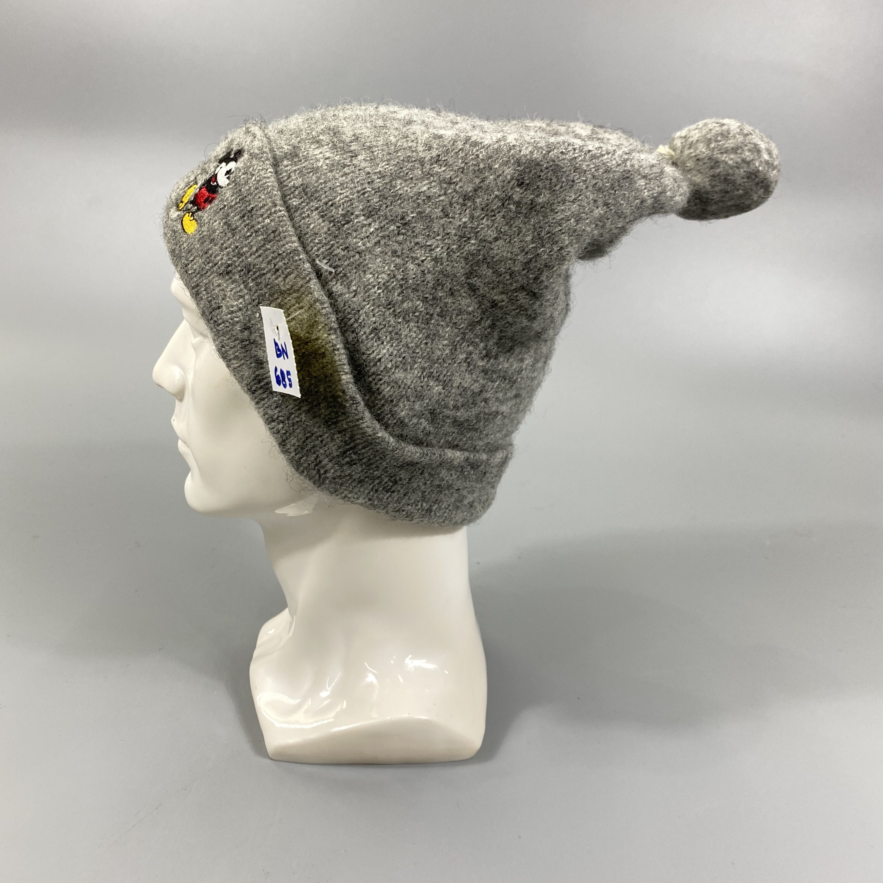 Disney Mickey Mouse Hat Pom Pom -BN685 Size ONE SIZE - 2 Thumbnail