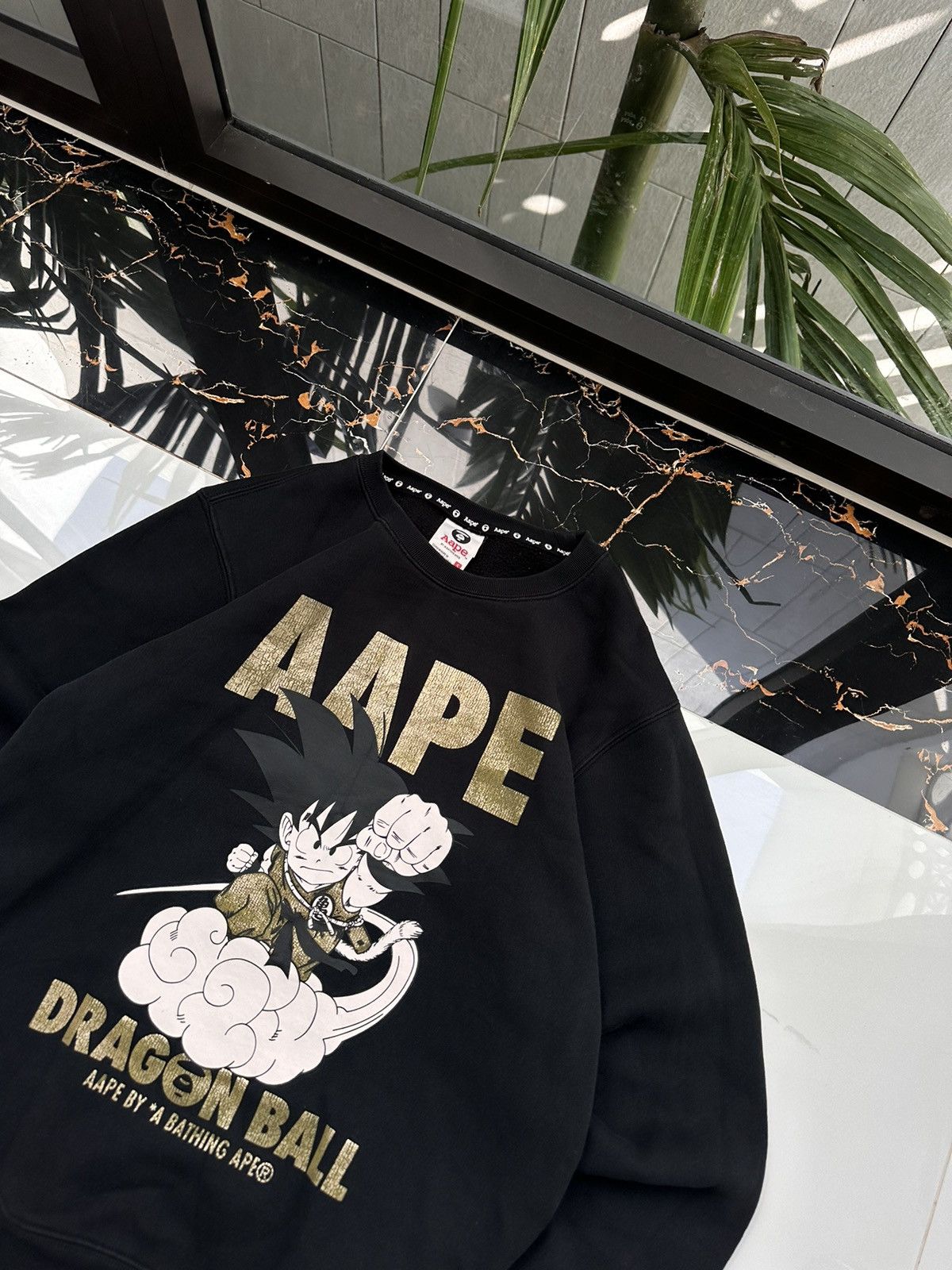Aape × Vintage AAPE X DRAGONBALL VINTAGE BIG LOGO STREETWEAR SWEATSHIRT Size US S / EU 44-46 / 1 - 4 Thumbnail