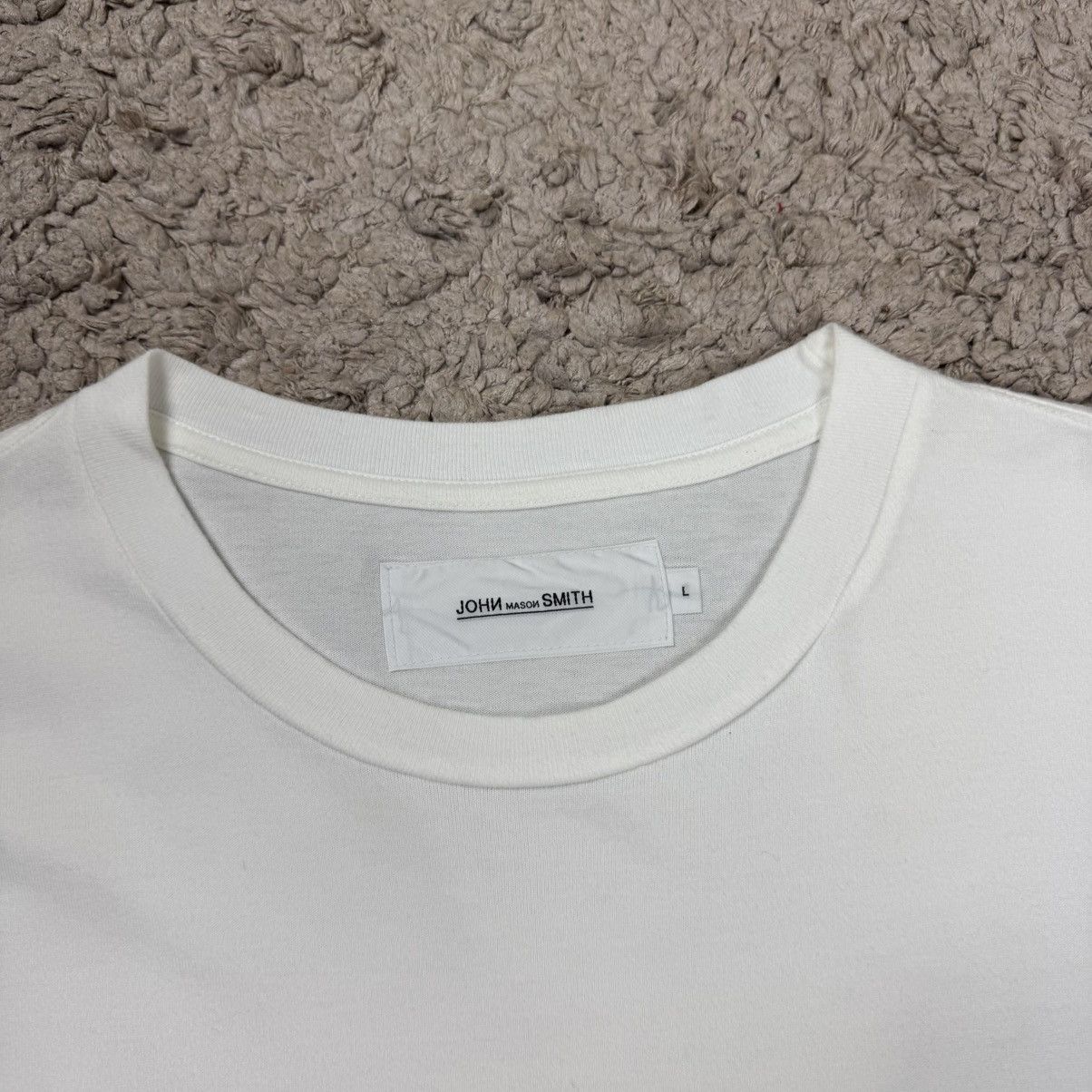 Japanese Brand Vintage John Mason Smith Mike O'Meally long-sleeve T-shirt Size US L / EU 52-54 / 3 - 11 Thumbnail
