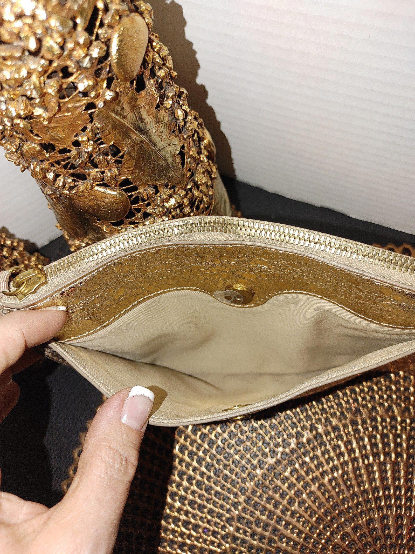 J.Crew J. Crew Gold Pouch Size ONE SIZE - 3 Thumbnail
