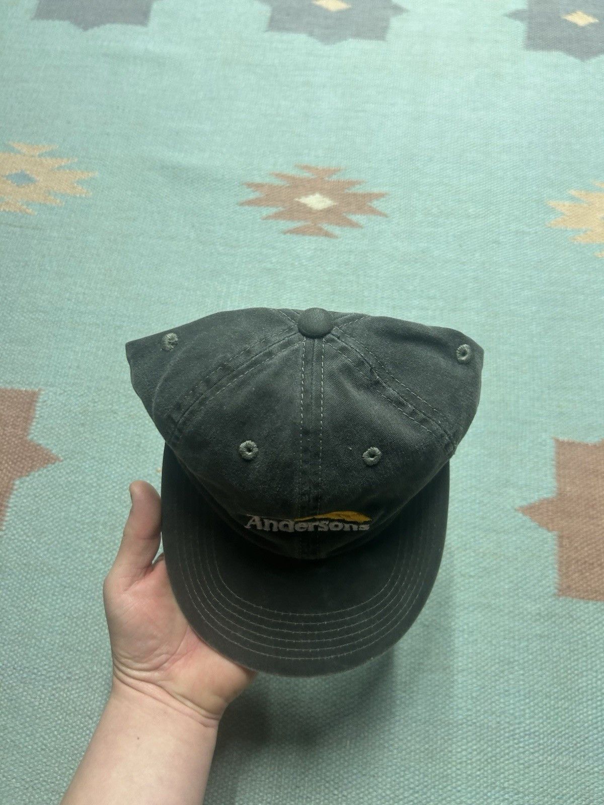 Vintage The Andersons strapback hat faded farm corn seed cotton Size ONE SIZE - 3 Thumbnail
