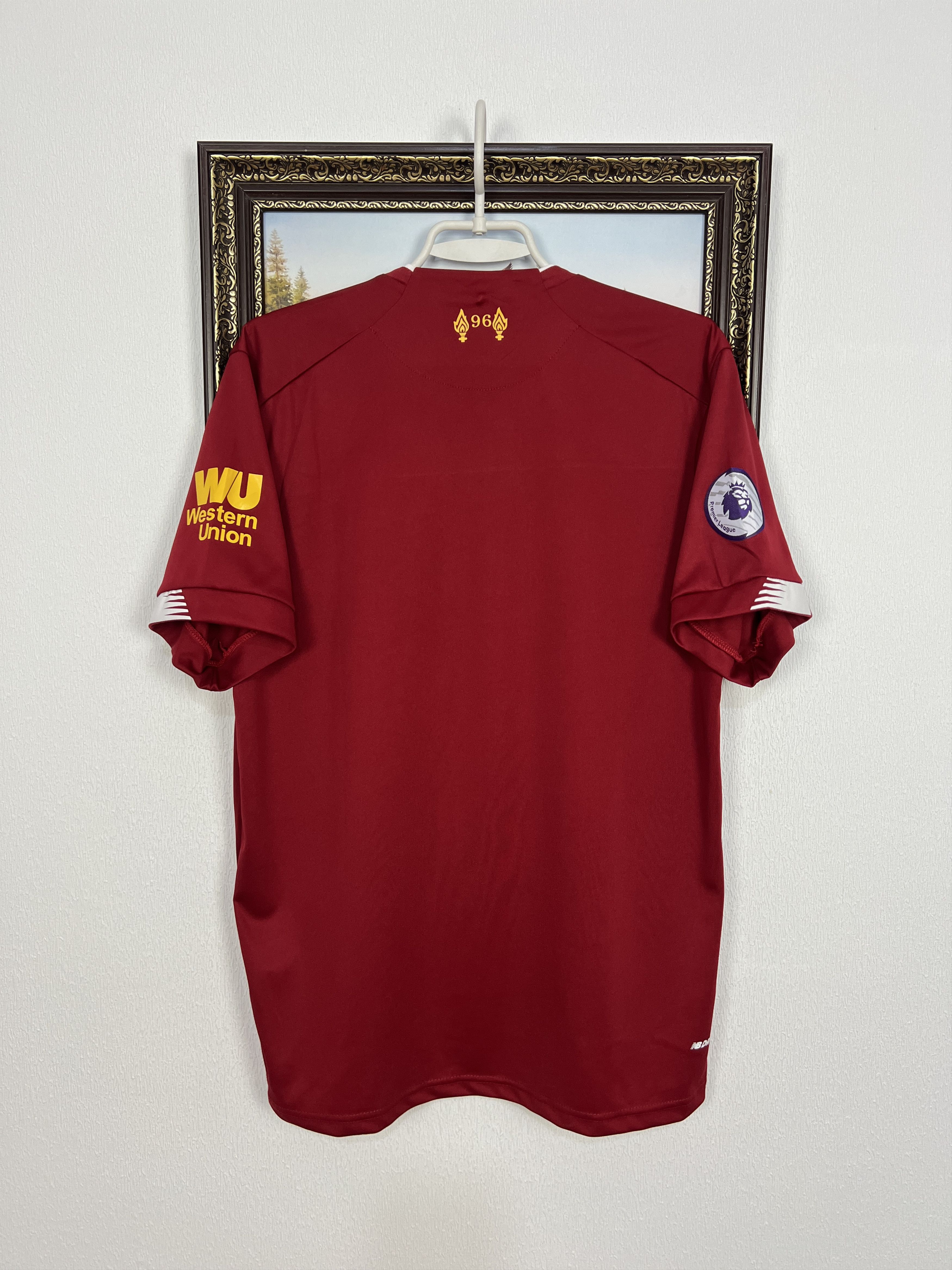New Balance Liverpool Home football shirt 2019 Soccer Red Jersey Mens Size US XXL / EU 58 / 5 - 10 Thumbnail