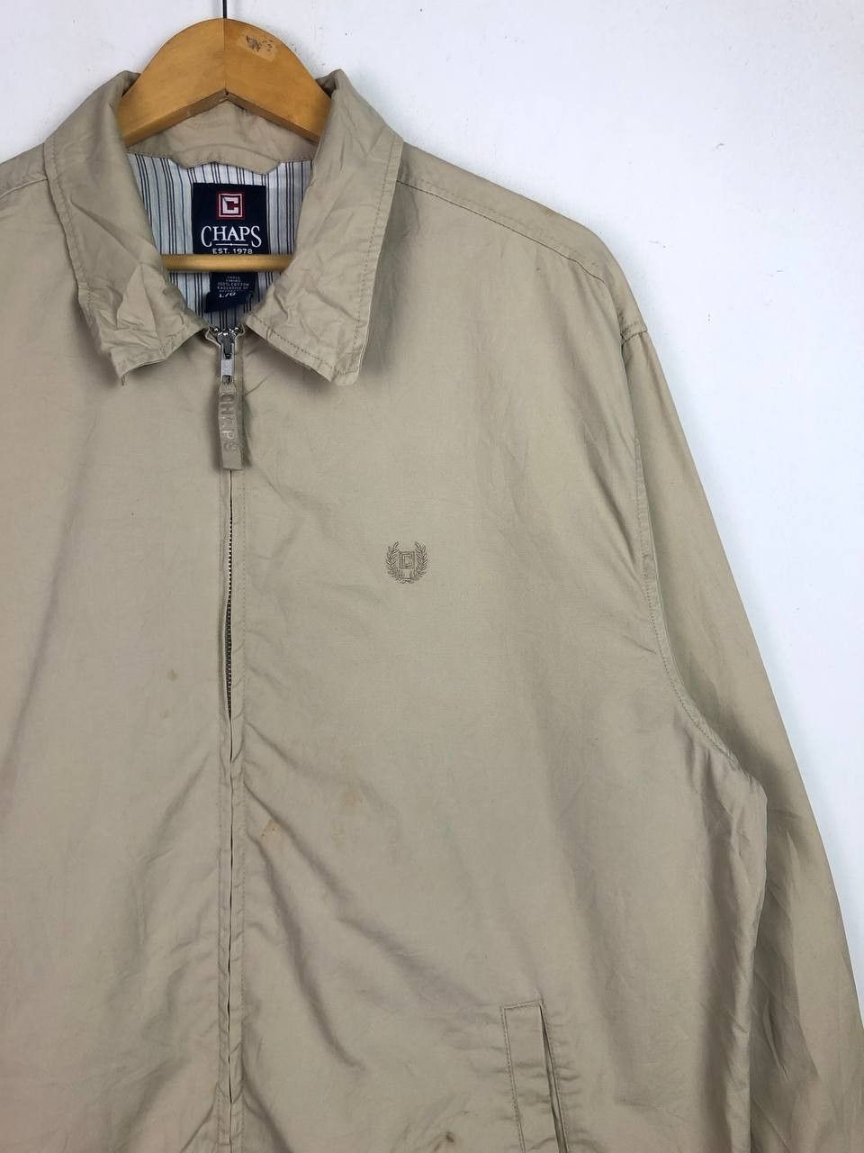 RRL Ralph Lauren × Ralph Lauren × Vintage Vintage Chaps Polo Ralph Lauren Full Zipper jacket Size US L / EU 52-54 / 3 - 8 Thumbnail