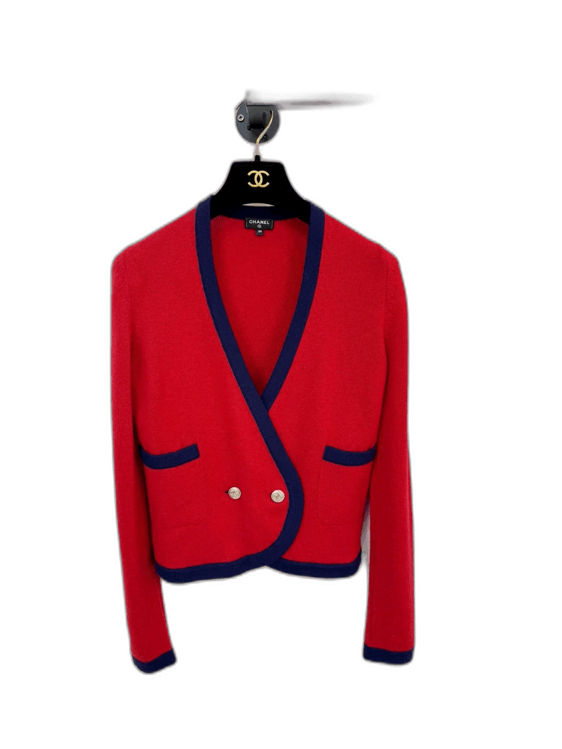 Chanel Chanel Cashmere Knit Cardigan for Women -2505 Size XS / US 0-2 / IT 36-38 - 1 Thumbnail