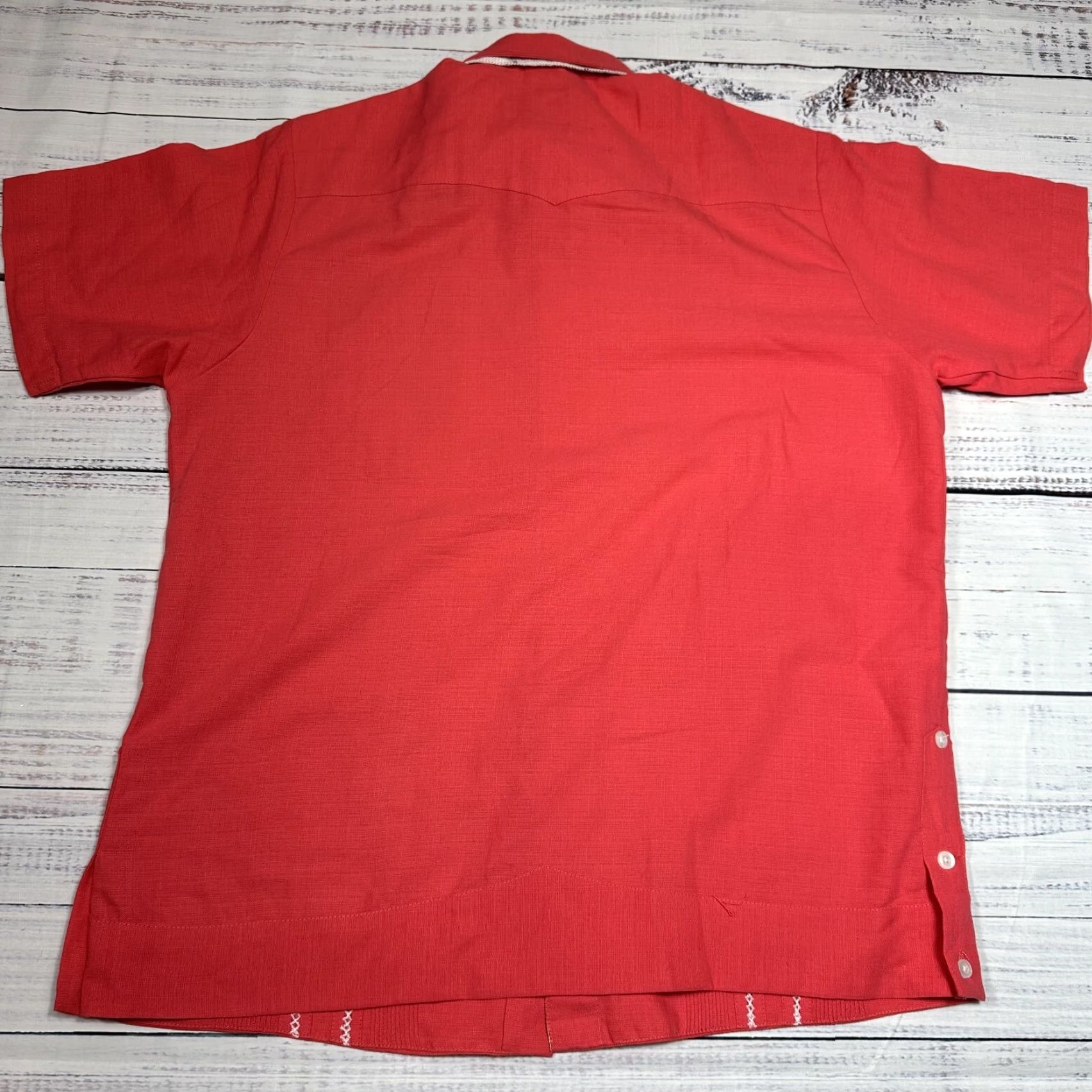 Pinko VINTAGE Kristin Modos Pink Linen Shirt Short Sleeve Button Up Relax Textured Men 38 Shirt Mens Pink Linen Short Sleeve Button-Up 38 Size US M / EU 48-50 / 2 - 3 Thumbnail