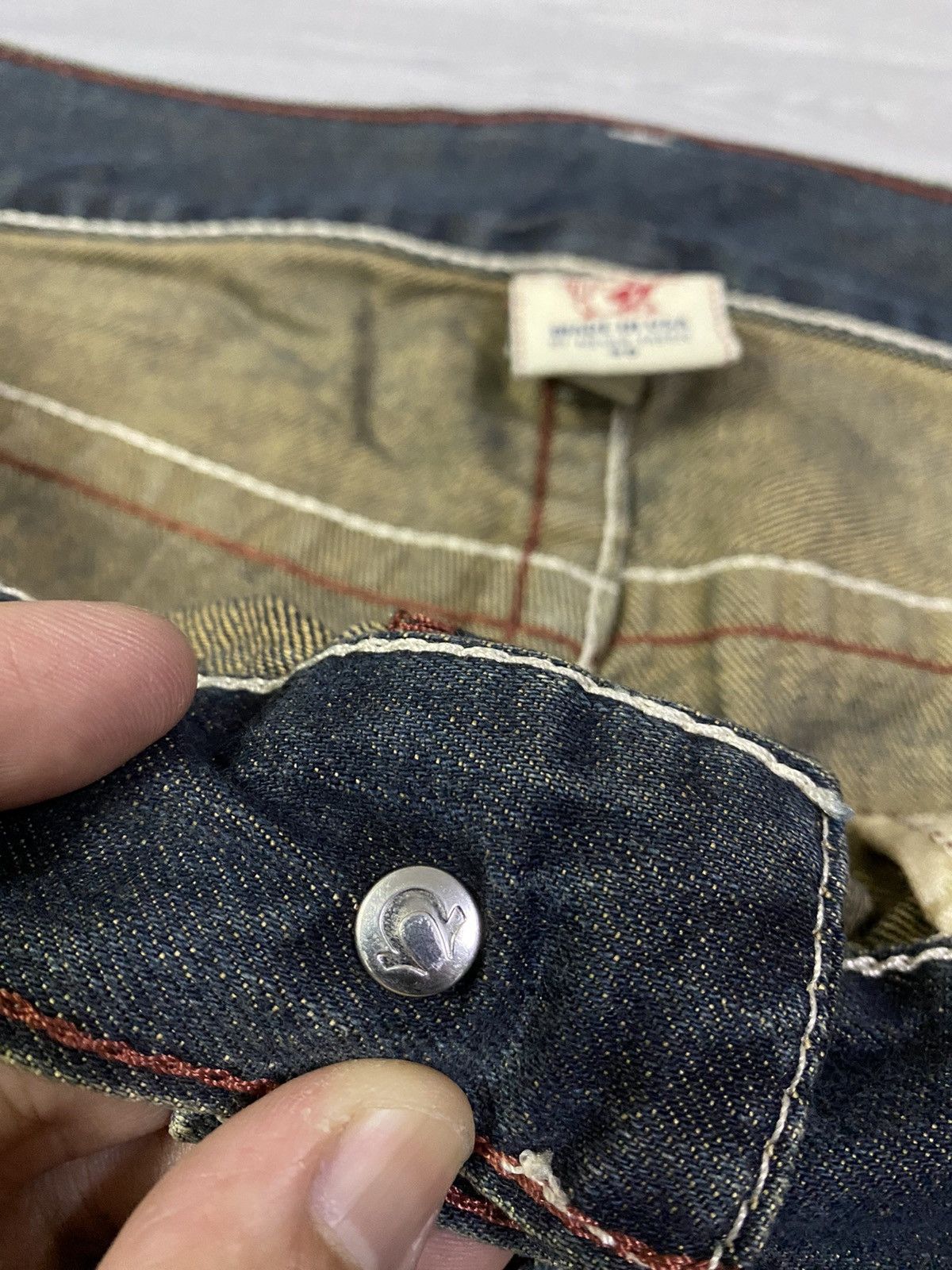 True Religion True Religion straight-leg denim jeans Made in USA Size US 42 / EU 58 - 21 Thumbnail