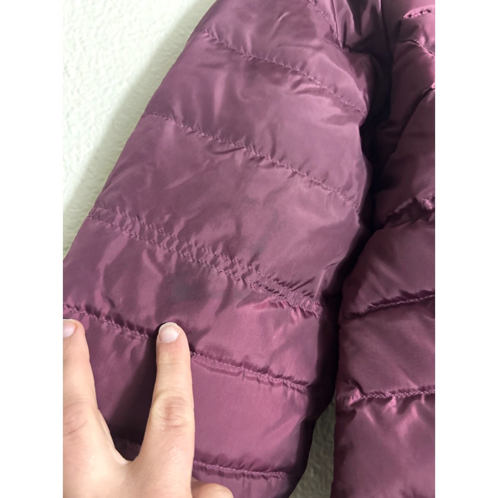 Spyder Spyder Jacket Women Puffer Down Burgundy Full Zip Pockets L Regular Red 162005 Size L / US 10 / IT 46 - 3 Thumbnail