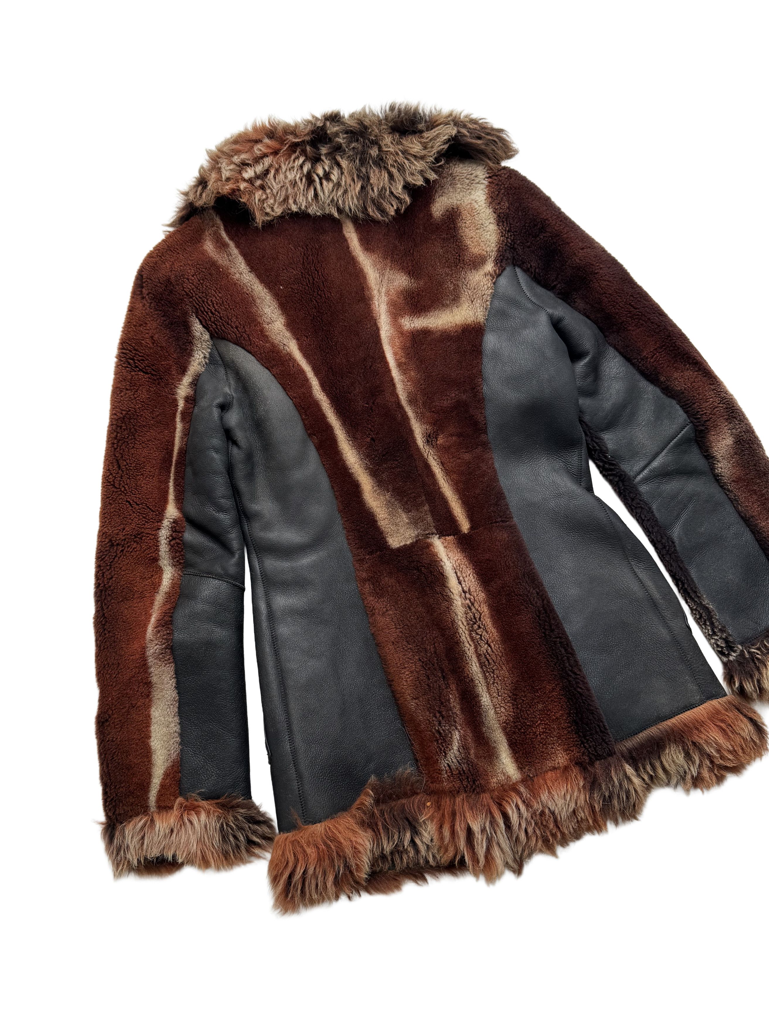Japanese Brand Vintage Real Sheepskin Coat Size M / US 6-8 / IT 42-44 - 17 Thumbnail