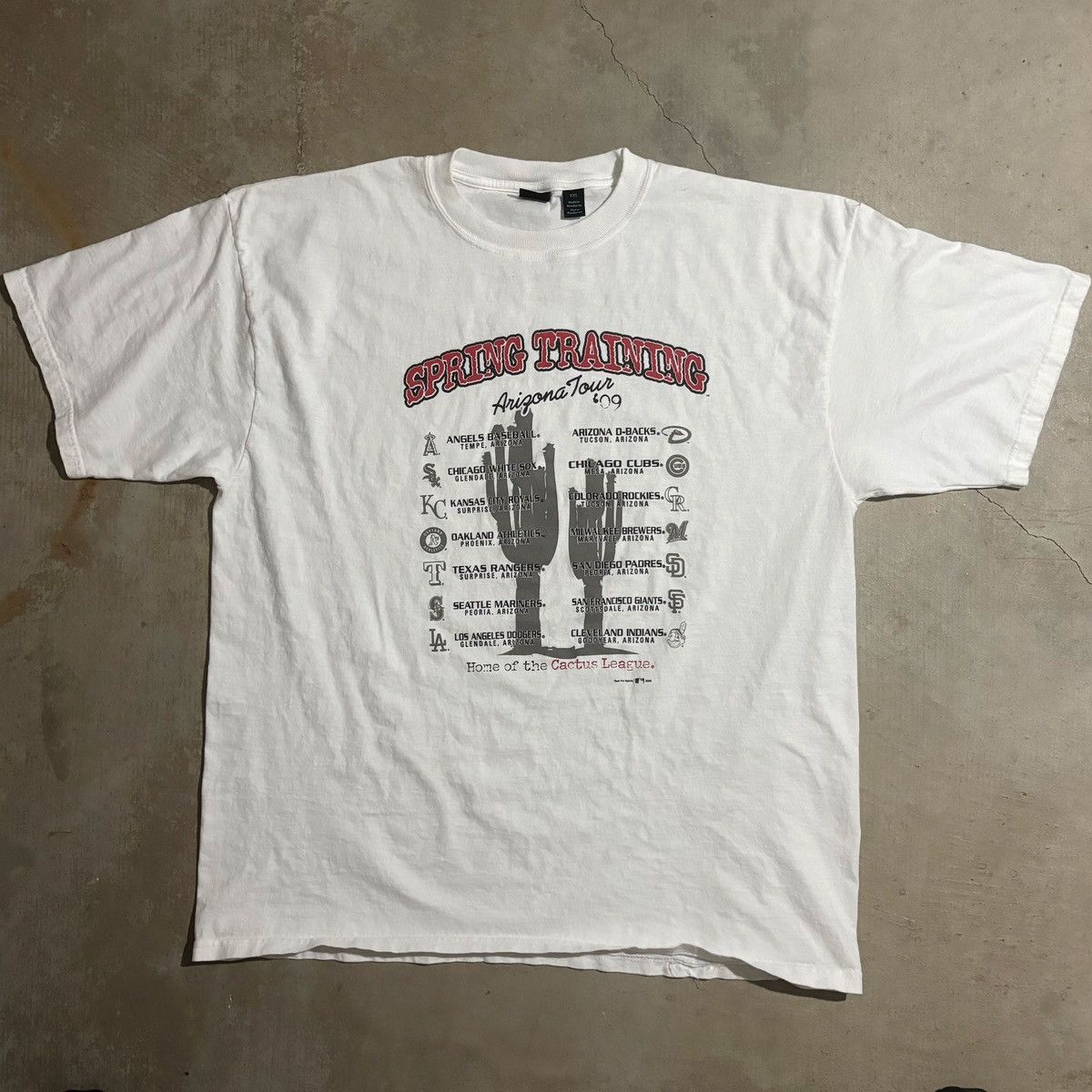 MLB × Vintage MLB 09’ Spring Training Arizona Tour Shirt Size US XXL / EU 58 / 5 - 1 Thumbnail