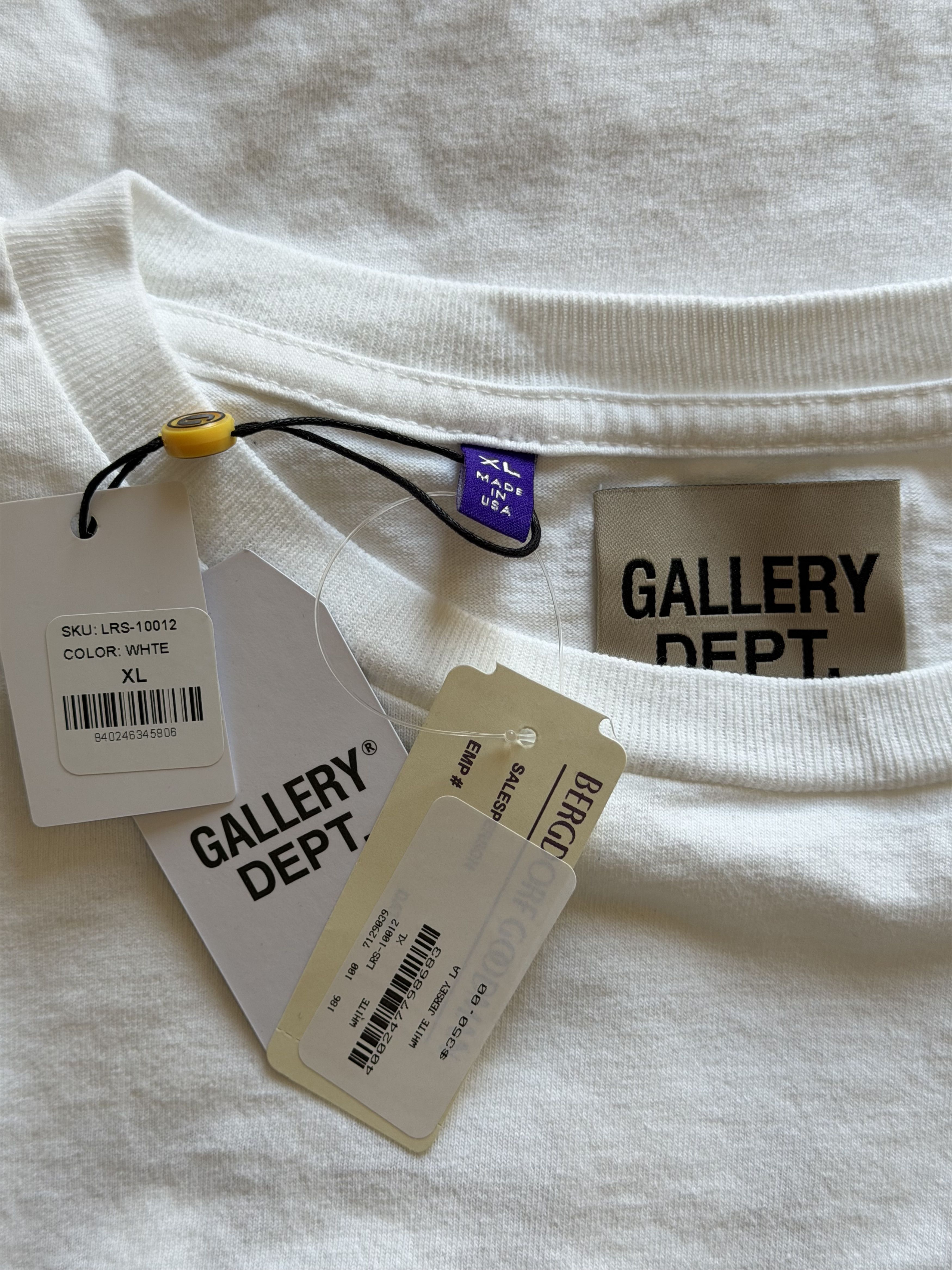 Gallery Dept. Gallery Dept. LA Riot Tee in White Size US XL / EU 56 / 4 - 8 Thumbnail