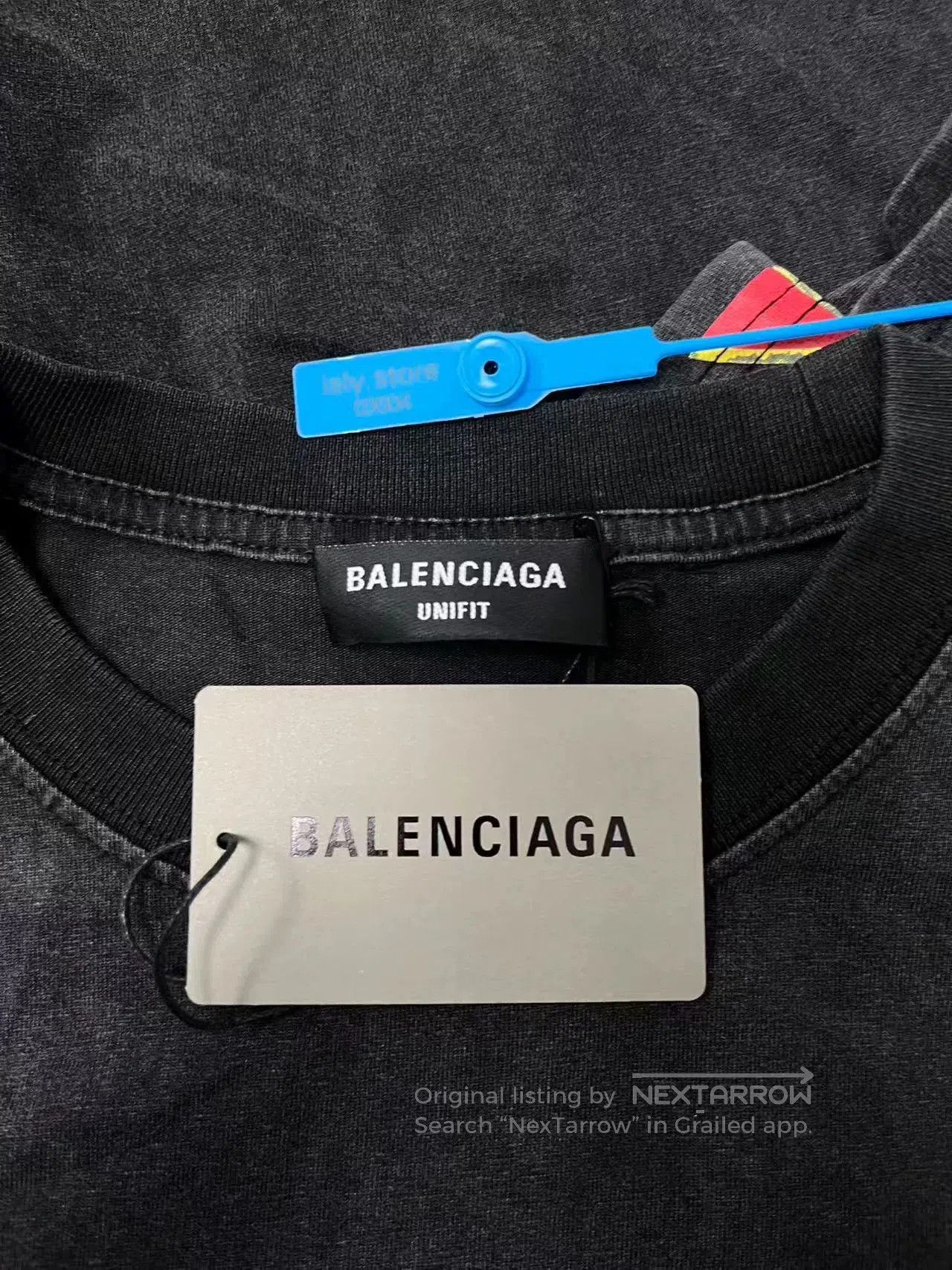 Balenciaga Balenciaga Logo Hunter Graphic Short Sleeve T. Size US M / EU 48-50 / 2 - 4 Thumbnail
