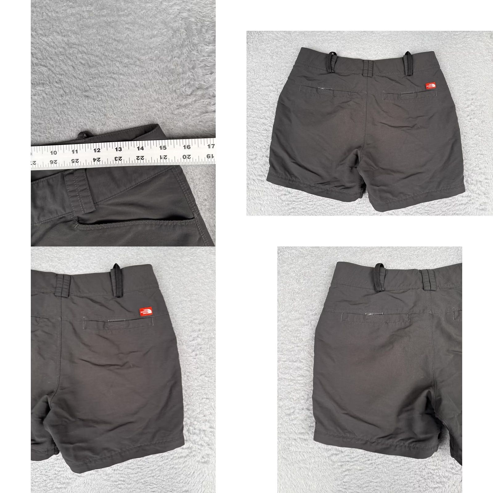 The North Face The North Face Cargo Shorts Womens 10 Gray Microfiber Hiking Walking 30x6 Size 32" / US 10 / IT 46 - 9 Thumbnail