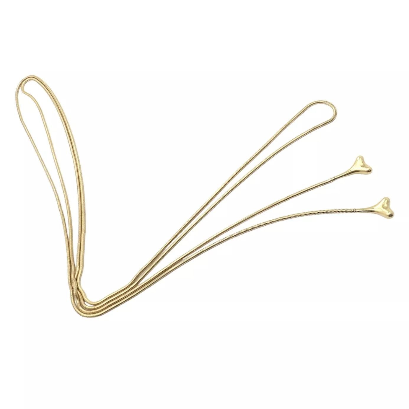 Tiffany & Co. Tiffany & Co 18k Yellow Gold 51" Extra Long Ginkgo Necklace Size ONE SIZE - 9 Thumbnail