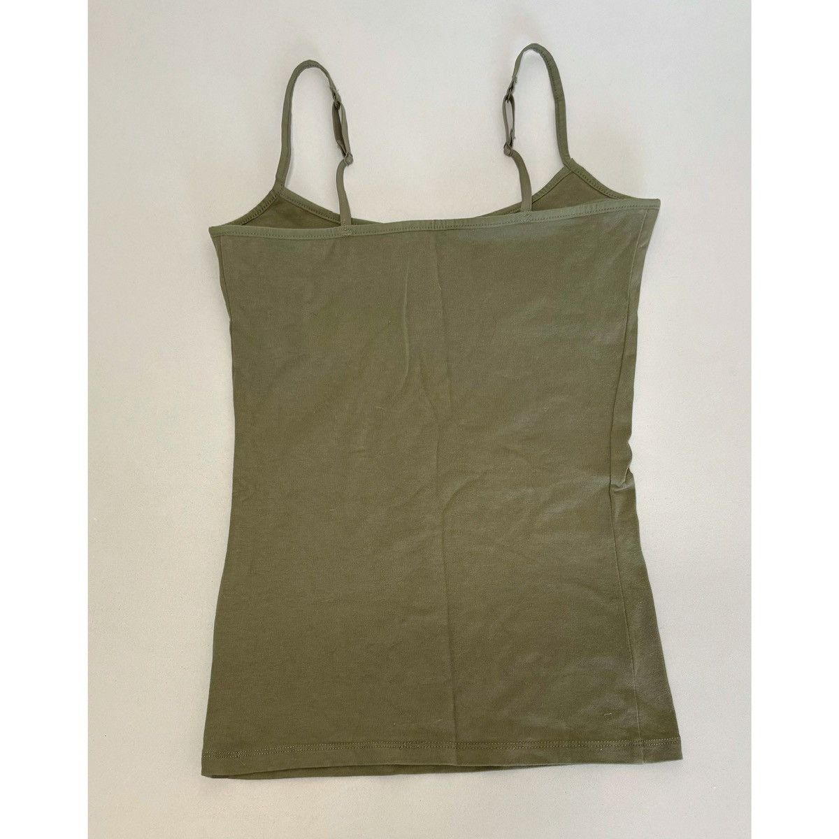 Sonoma SO Olive Green Shelf-Bra Cami Camisole Tank Top Shirt XS ✨ Size XS / US 0-2 / IT 36-38 - 7 Thumbnail