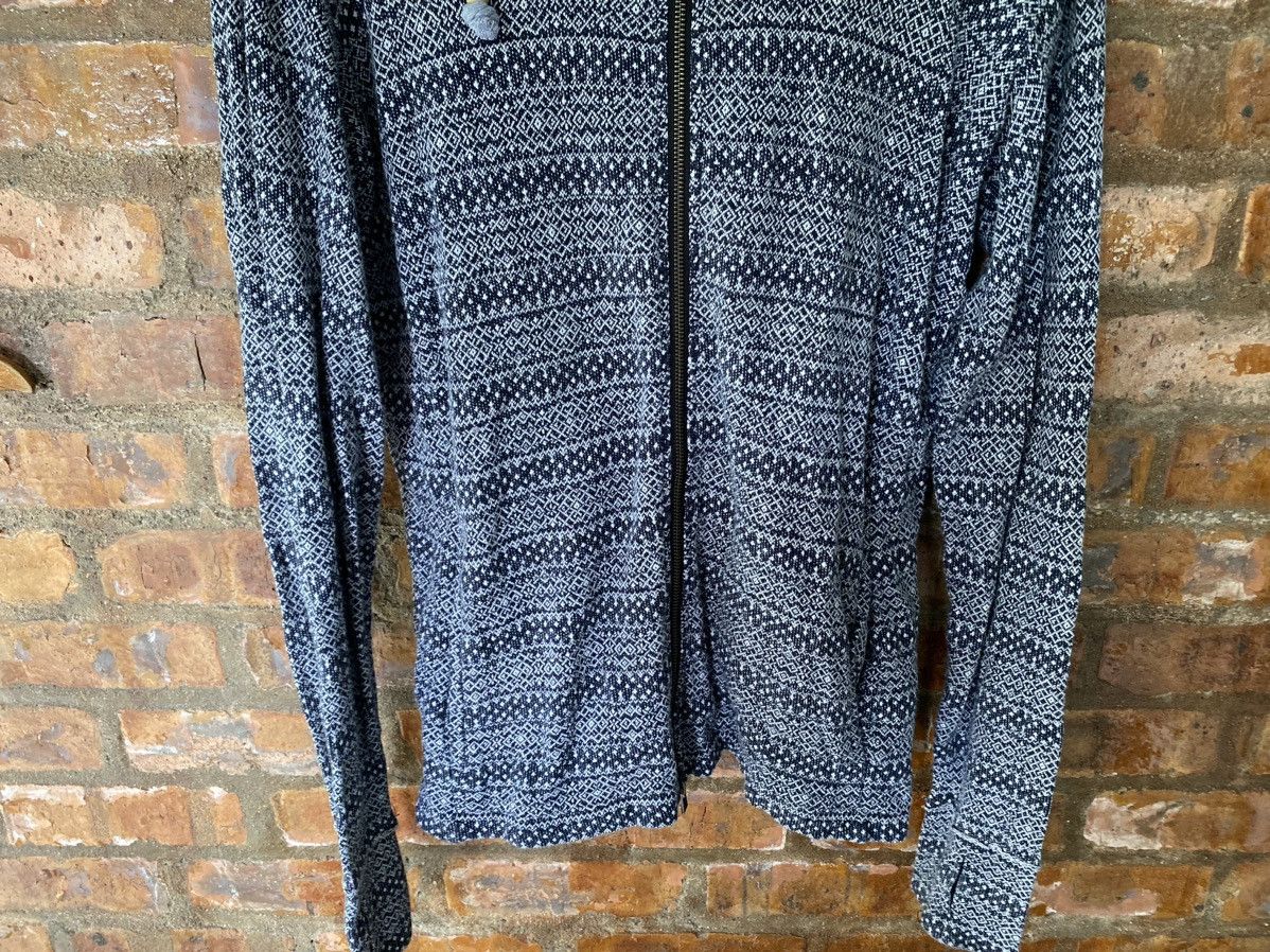 PPFM AW03 PPFM jacquard native Knit sleeve long hoodie Size US L / EU 52-54 / 3 - 4 Thumbnail
