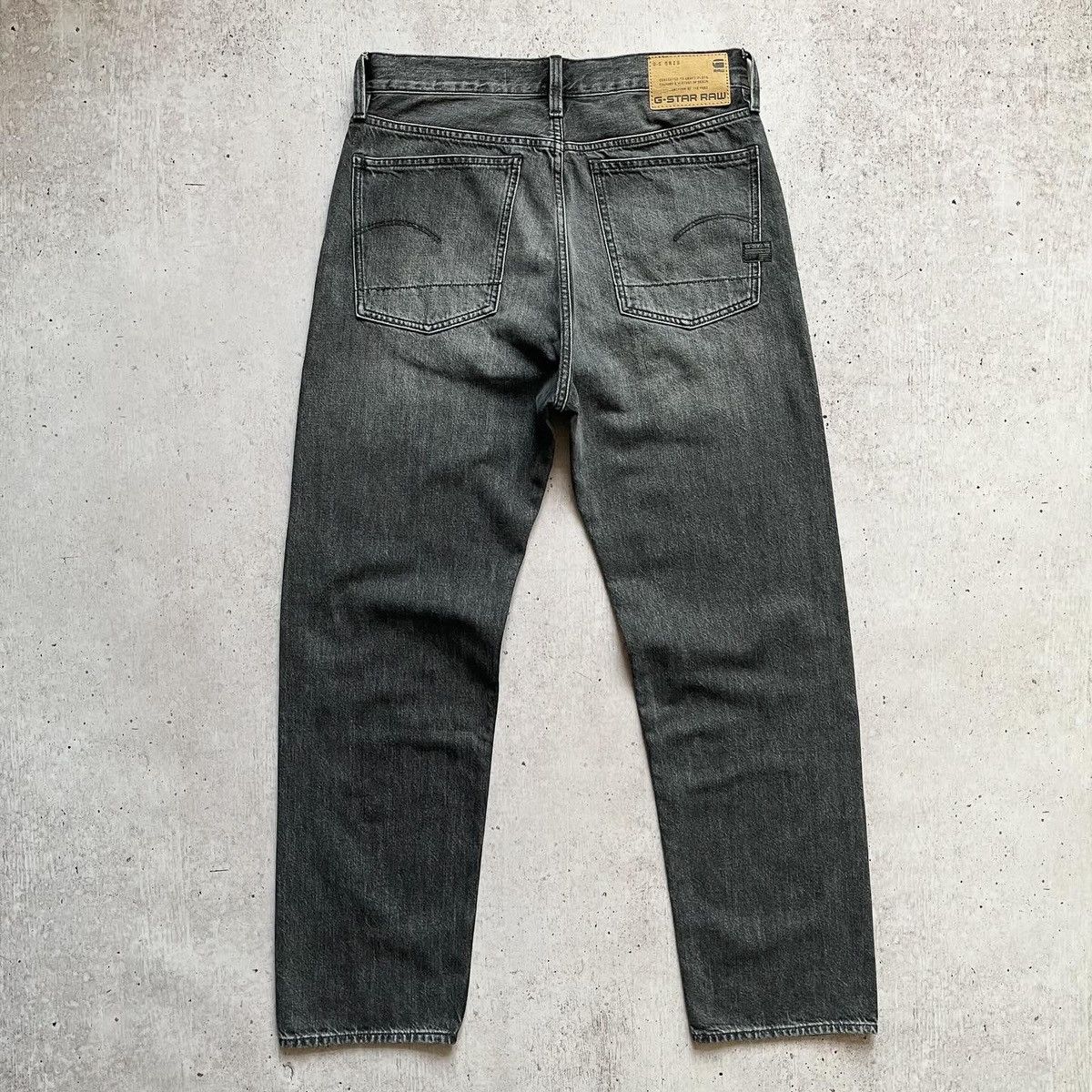 Gstar Raw Type 49 Relaxed Straight premium Japanese fabric