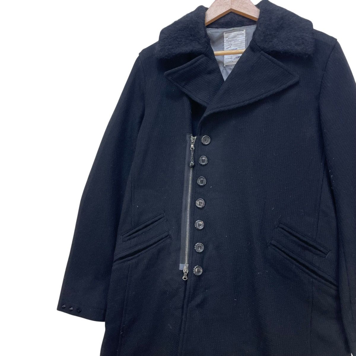 Le Grande Bleu (L.G.B.) 💥Japanese Brand Shareef Long Coat Jacket Size M / US 6-8 / IT 42-44 - 6 Thumbnail