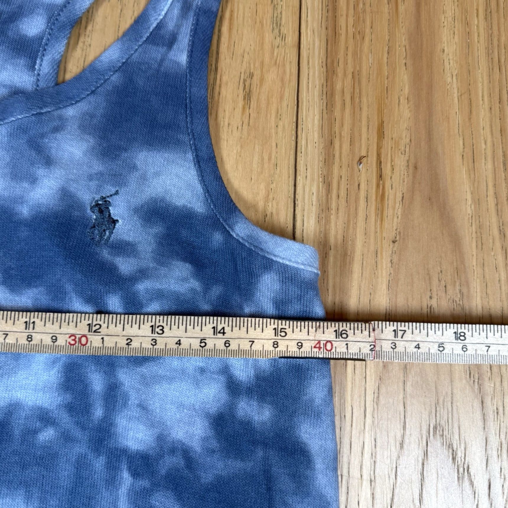 Polo Ralph Lauren Polo Ralph Lauren Tie Dye Romper Women XXS Sleeveless Lightweight 3" Inseam Blue Size 24" / US 00 / IT 34 - 5 Thumbnail