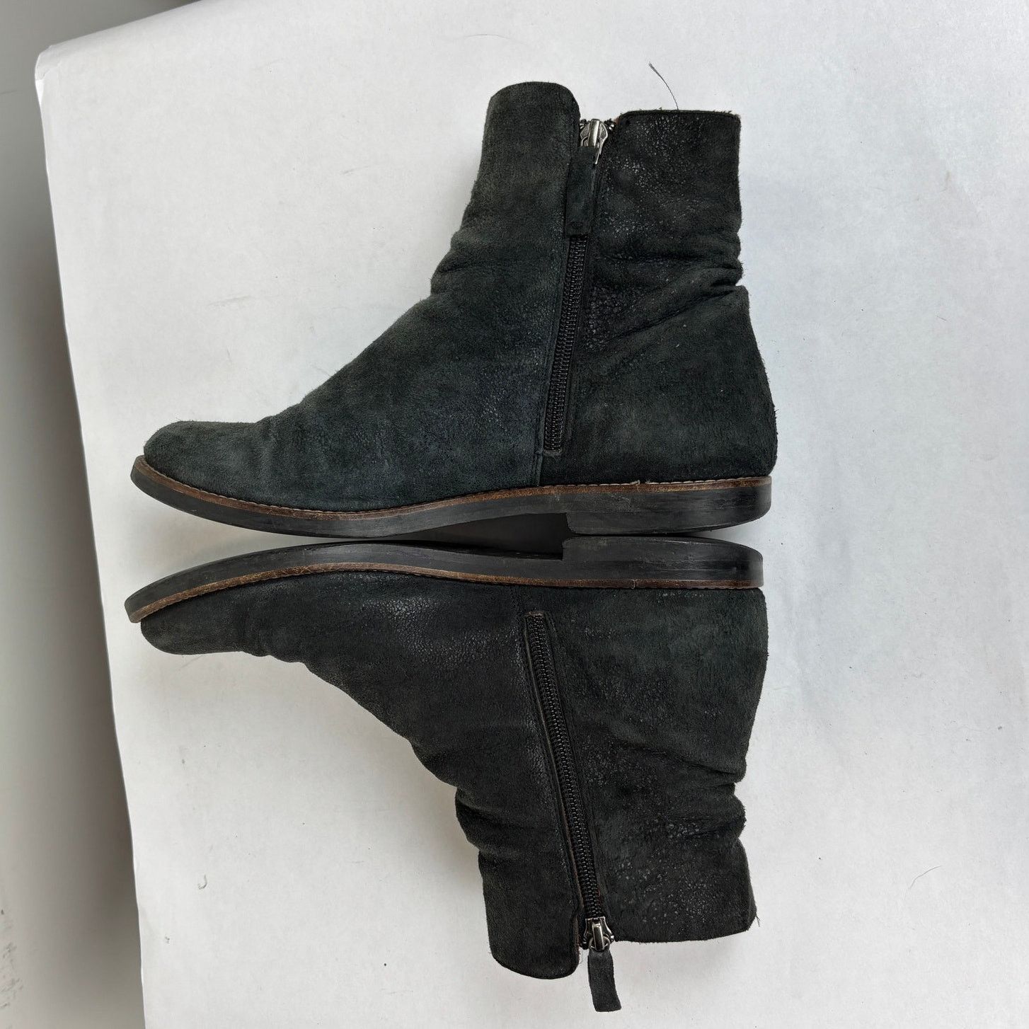 Maison Margiela MM6 Maison Margiela Suede Ankle Zip Boots Women's 38 US 8 Size US 8 / IT 38 - 7 Thumbnail