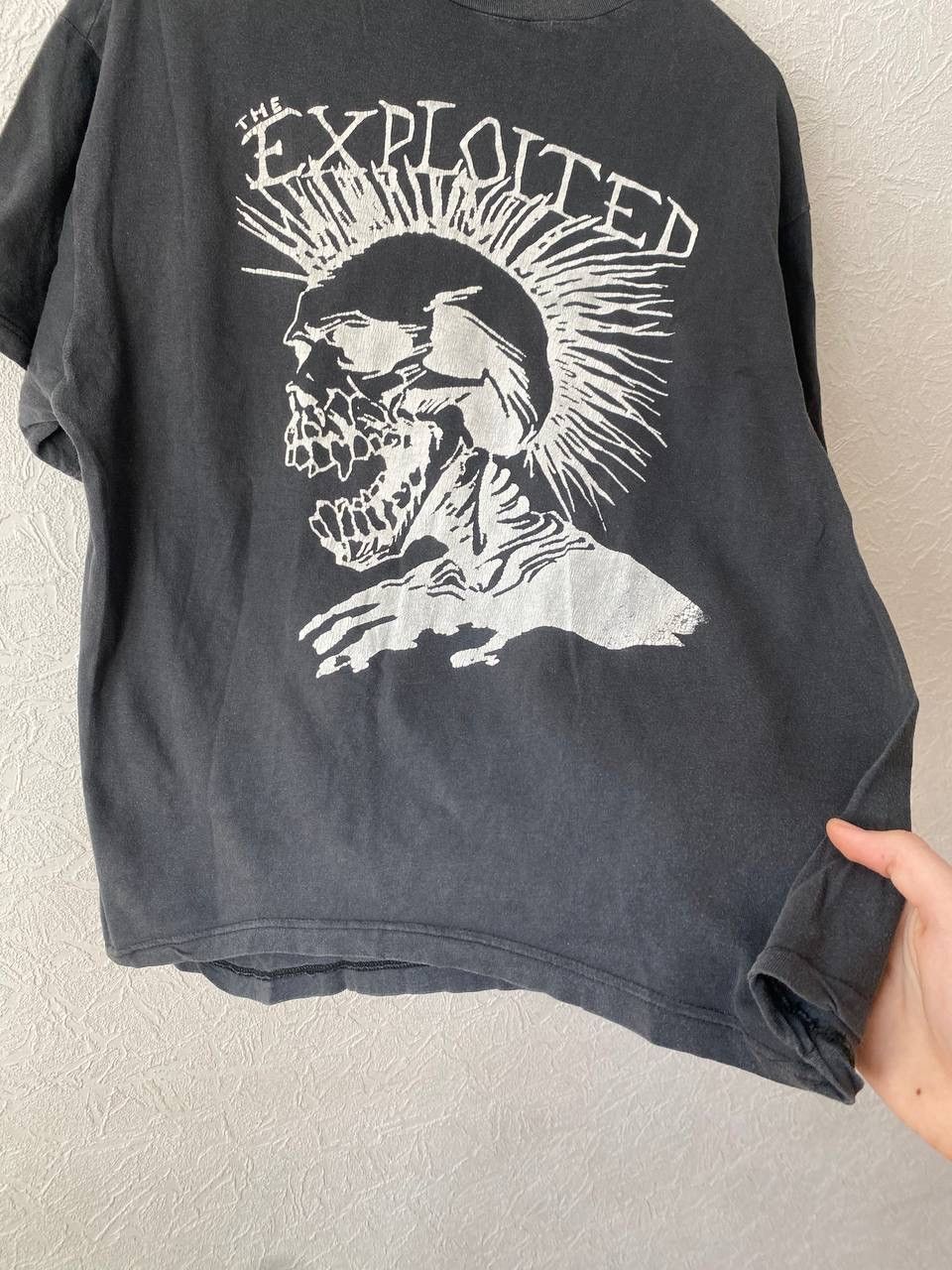 Band Tees Vintage 80s The Exploited Punk Band T Shirt Skull Hardcore Size US S / EU 44-46 / 1 - 3 Thumbnail