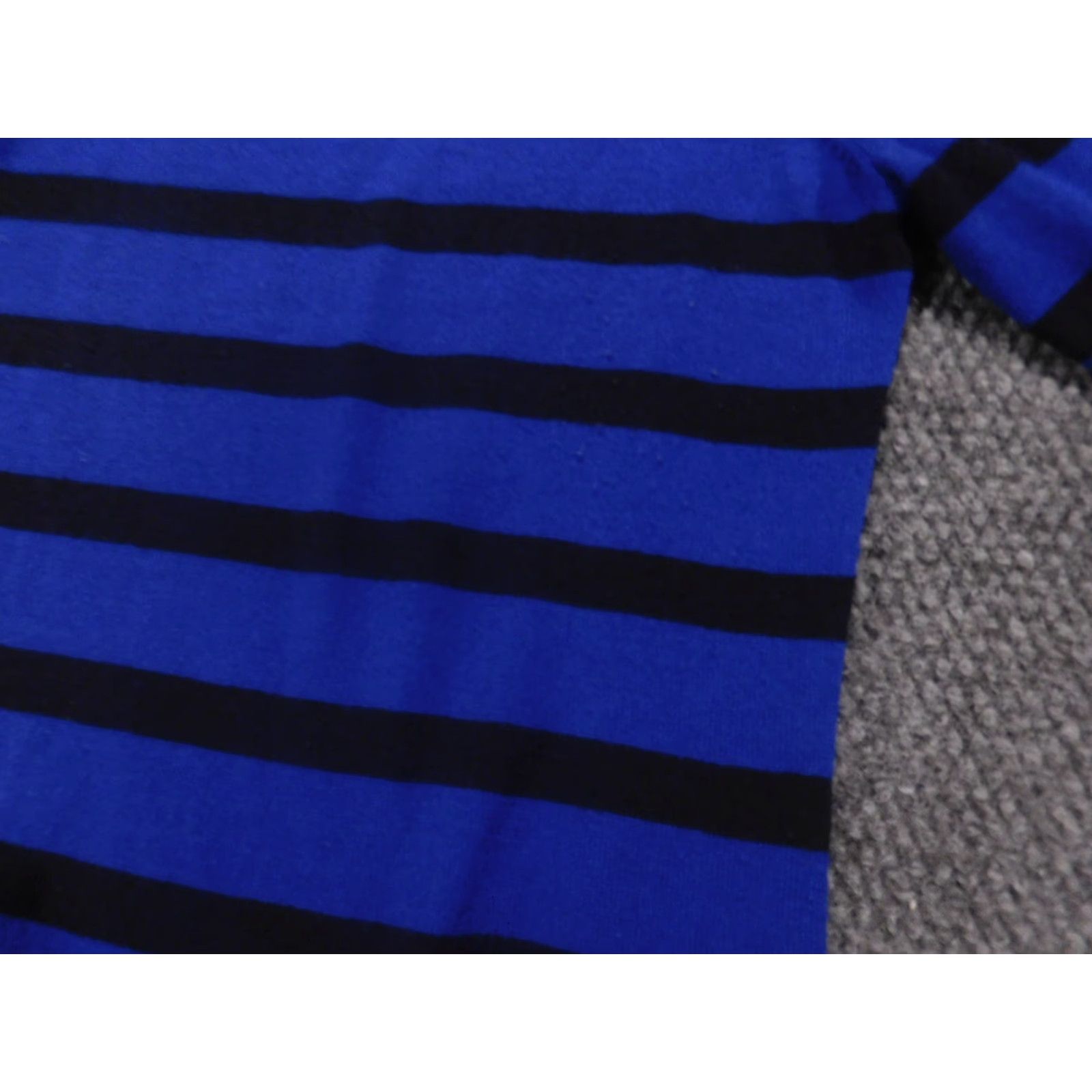 Vintage The Limited Womens Sweater Small Petites Blue striped crewneck Size S / US 4 / IT 40 - 4 Thumbnail