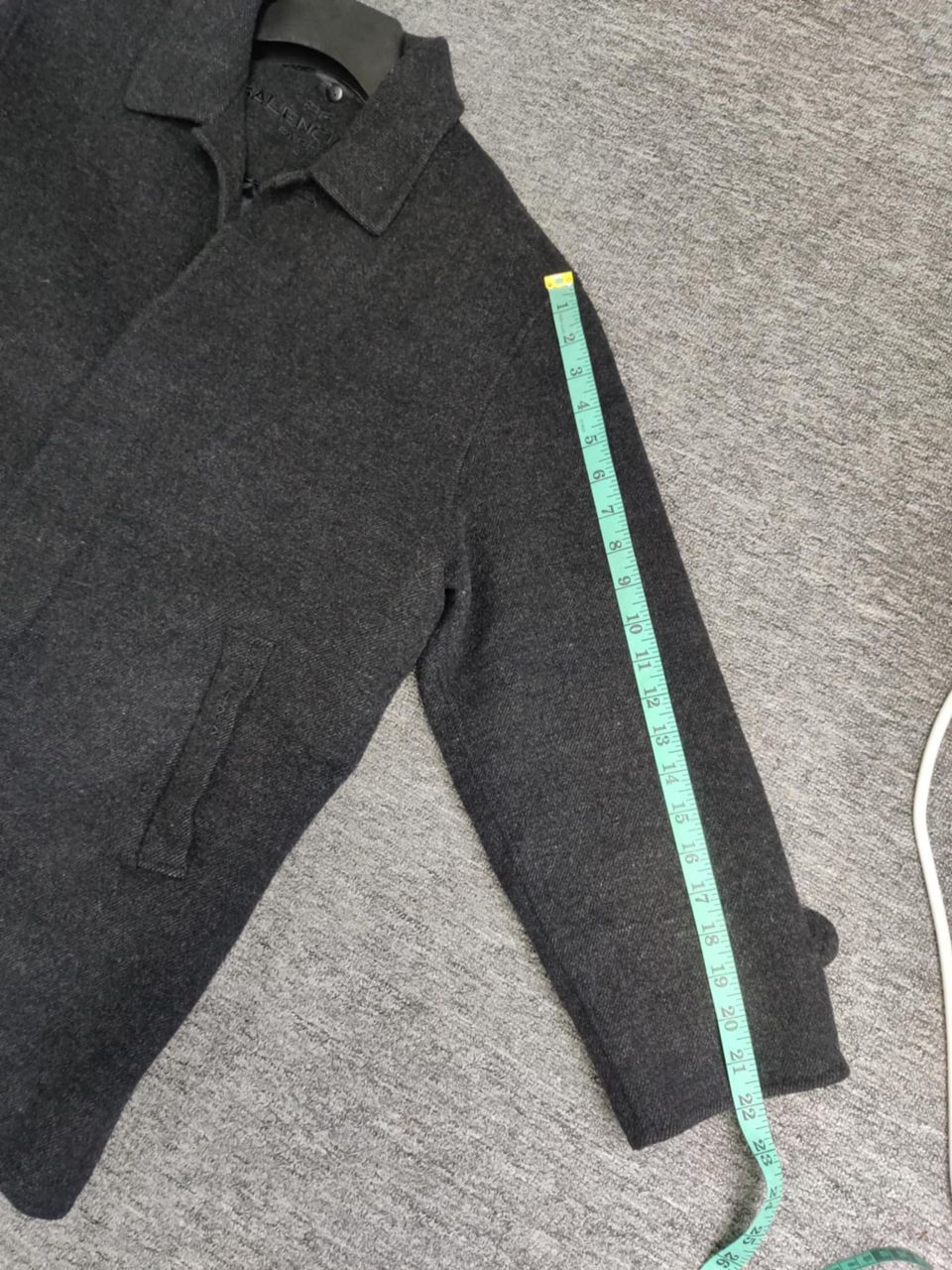 Balenciaga Balenciaga Paris Pour Homme Soft Wool Single Breasted Coat Size US L / EU 52-54 / 3 - 18 Thumbnail