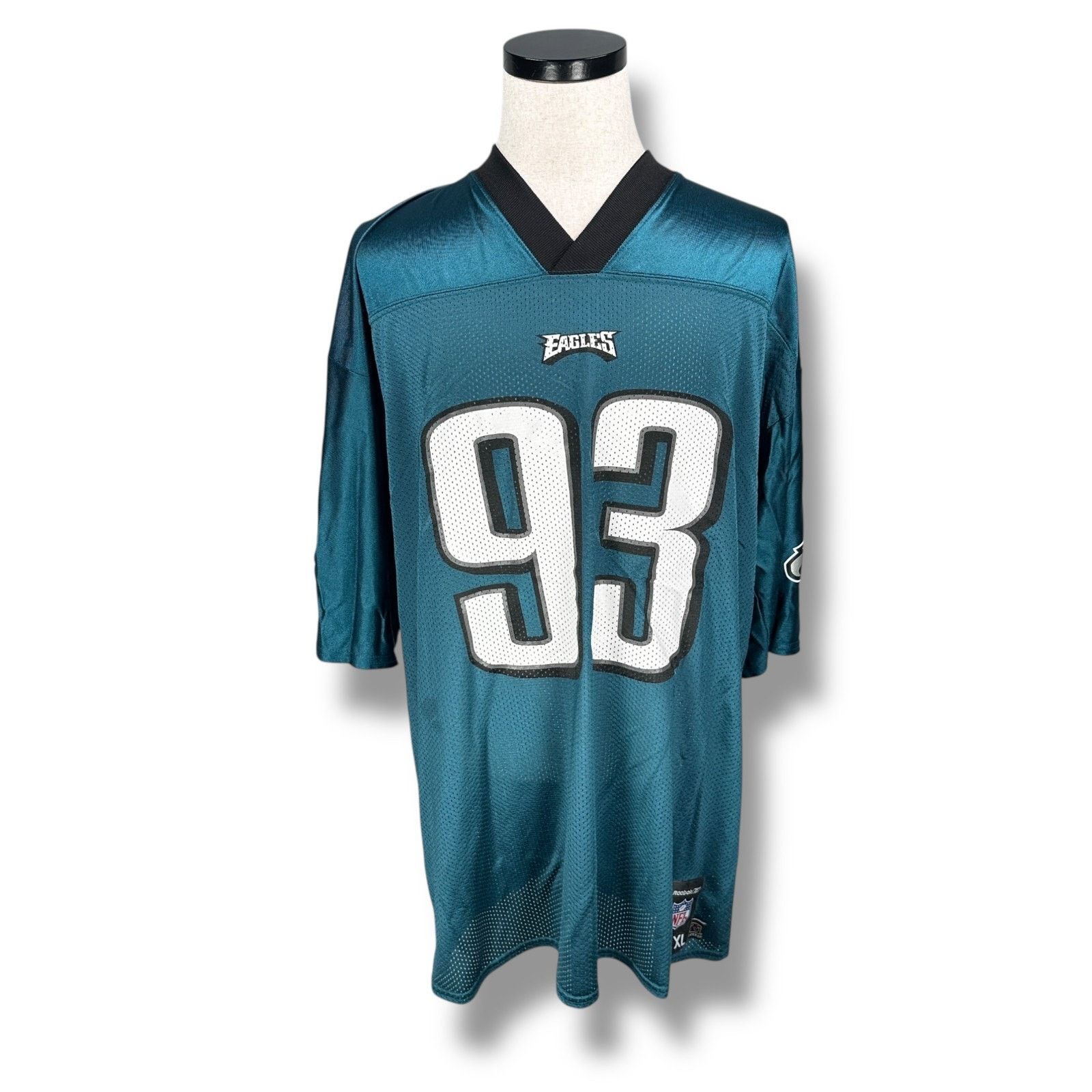 Reebok Vintage Reebok NFL Jevon Kearse Jersey #93 Green Mens XL Y2K Size US XL / EU 56 / 4 - 1 Thumbnail