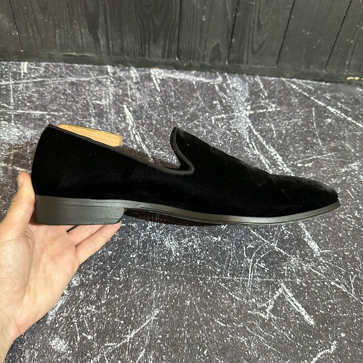 Suitsupply SUITSUPPLY - Men’s Velour Black Formal Shoes Size 43EU Size US 9 / EU 42 - 8 Thumbnail