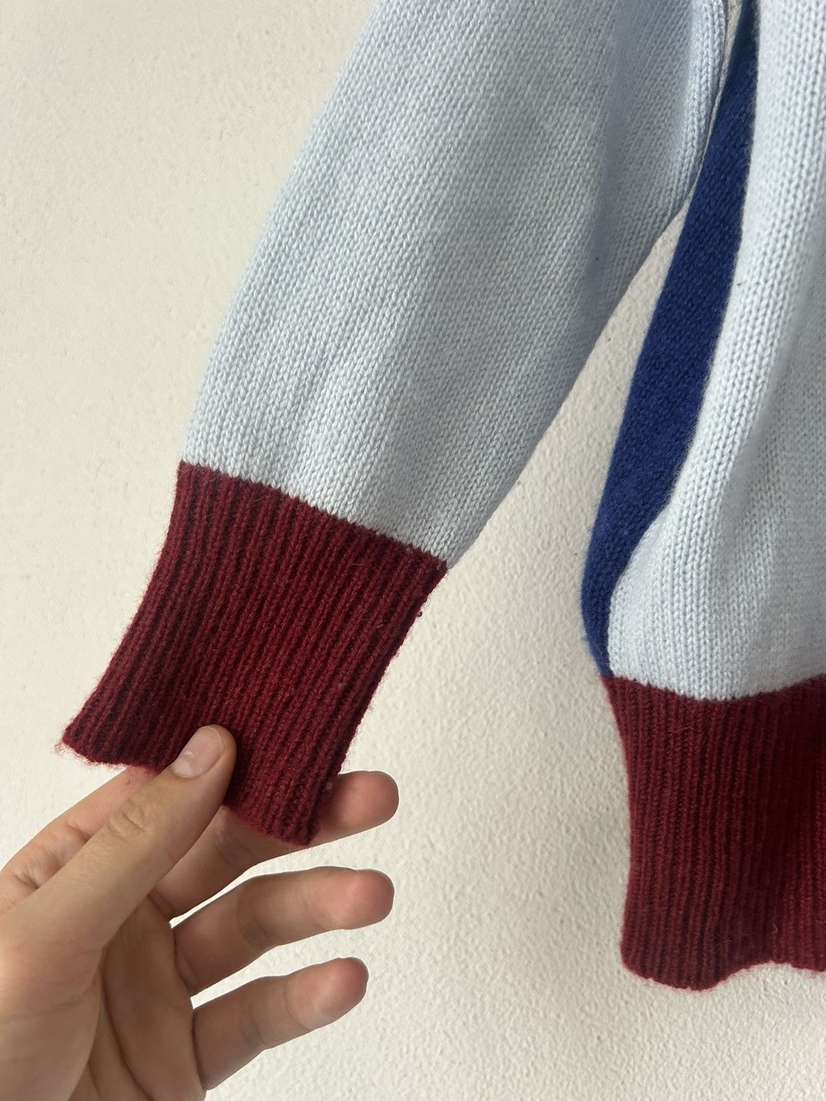 Marni Colorblock Cashmere Sweater Size XS / US 0-2 / IT 36-38 - 10 Thumbnail
