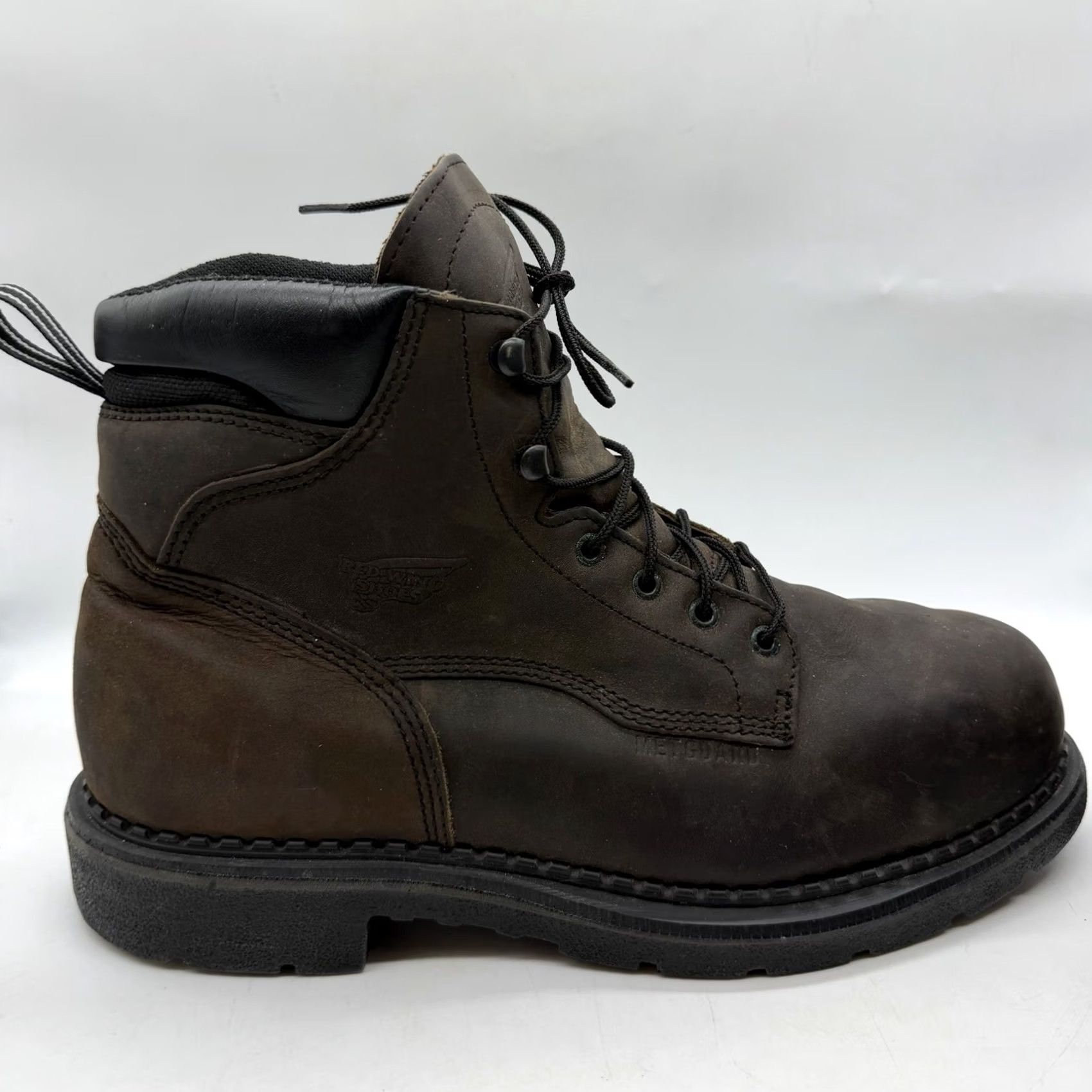 Red Wing Red Wing 4433 Boots Men 13 Brown Waterproof Steel Toe Met Guard Work Supersole Size US 13 / EU 46 - 5 Thumbnail