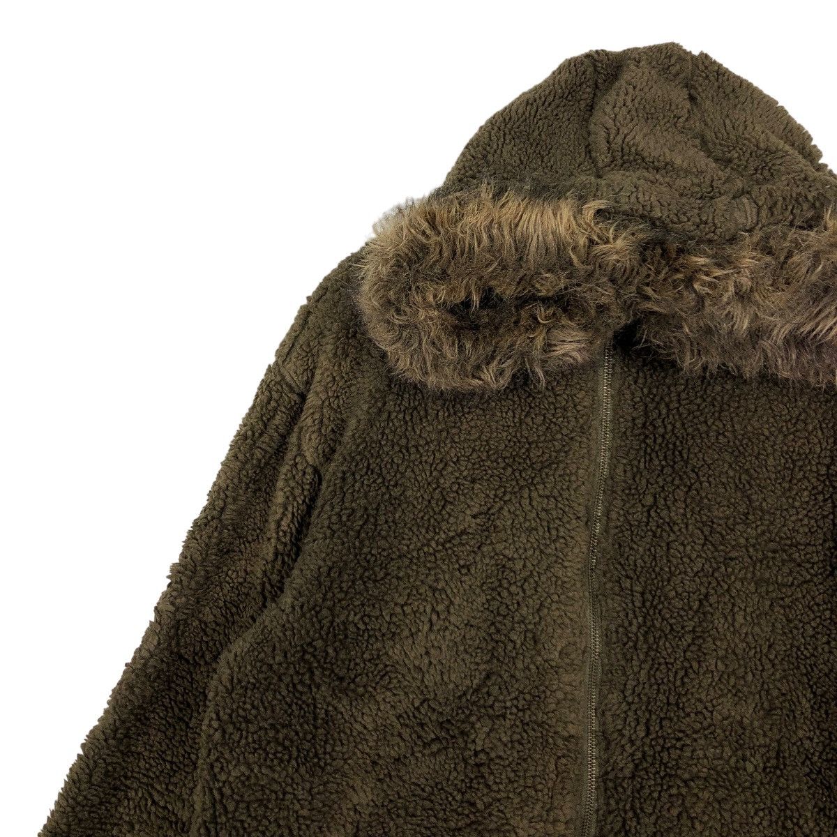 Avirex 🔥90’s United State of Avirex Fleece Jacket Mink Fur Hoodie Size US L / EU 52-54 / 3 - 5 Thumbnail