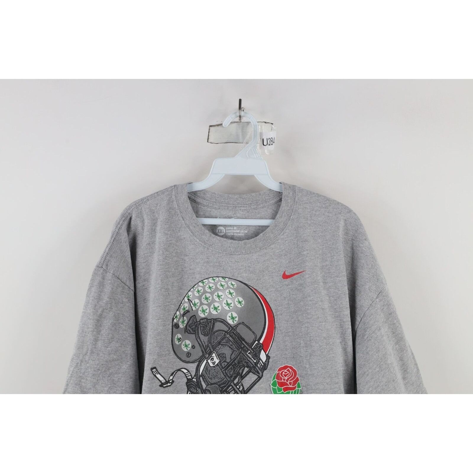 Nike Nike Rose Bowl Champs Ohio State University Football T-Shirt Size US XXL / EU 58 / 5 - 2 Thumbnail