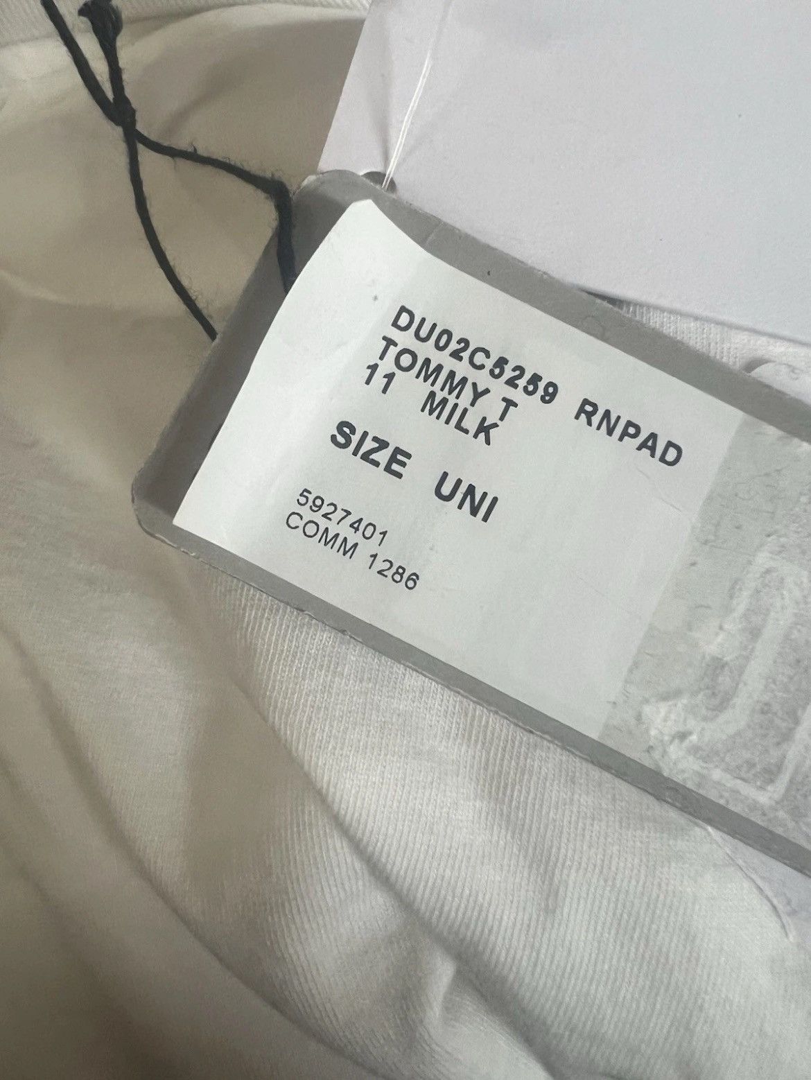 Rick Owens × Rick Owens Drkshdw Rick Owens DRKSHDW Tommy T-Shirt (One Size) UNISEX Size US M / EU 48-50 / 2 - 7 Thumbnail