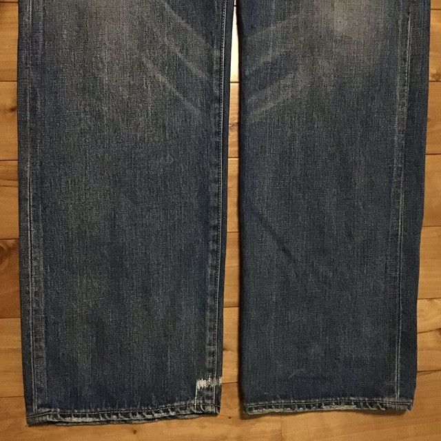Bape × Nigo BAPE STA LOGO DAMAGED Denim Pants APE star ★size XL Size US 36 / EU 52 - 7 Thumbnail