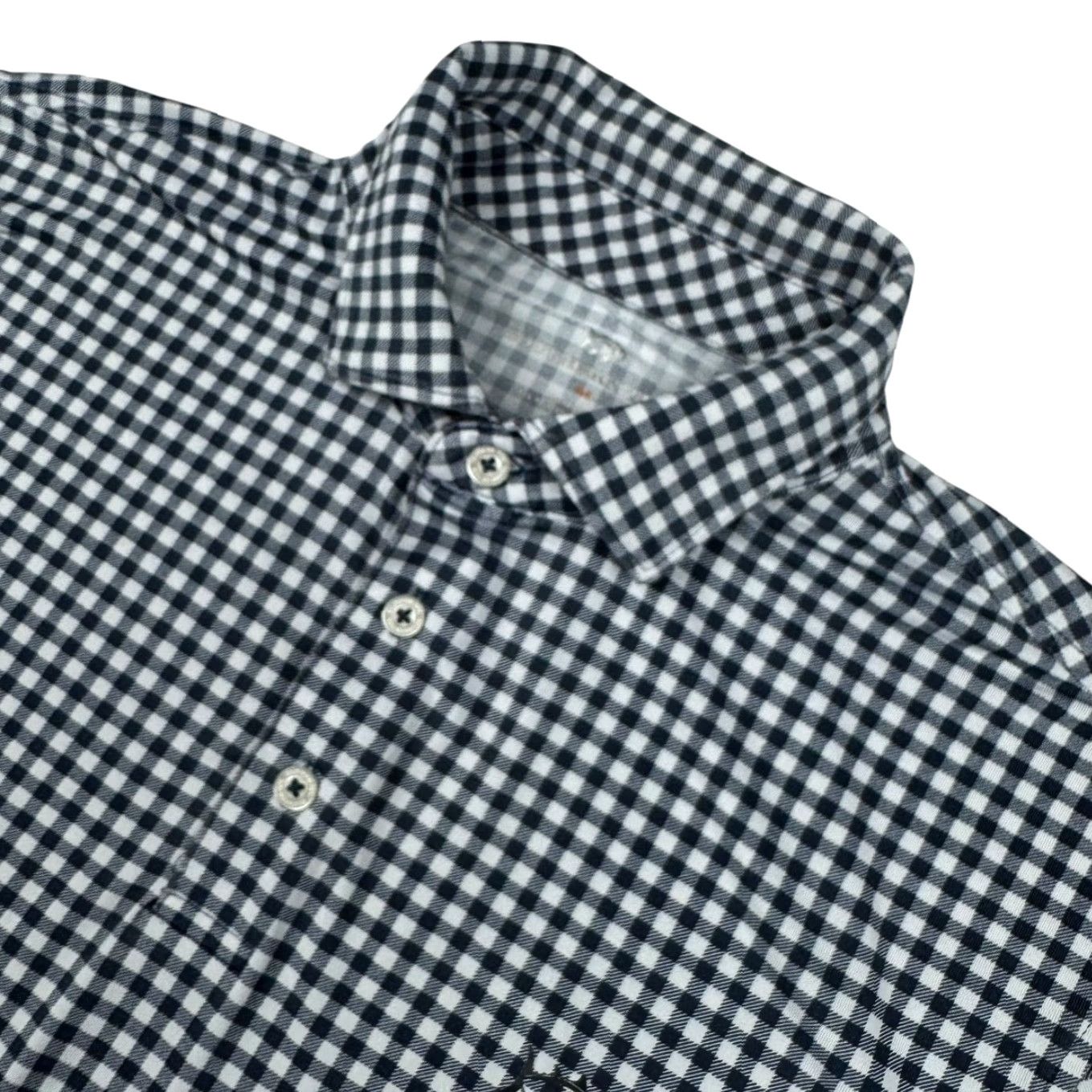 Southern Tide Southern Tide Shirt Polo Men's S/S Button Blue Gingham Check Medium Size US M / EU 48-50 / 2 - 2 Thumbnail